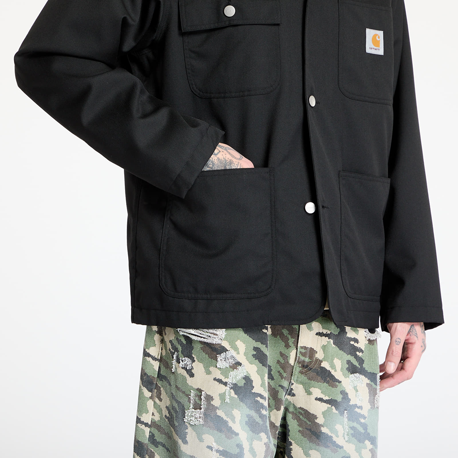 Bundy Carhartt WIP Seaton Blazer Black