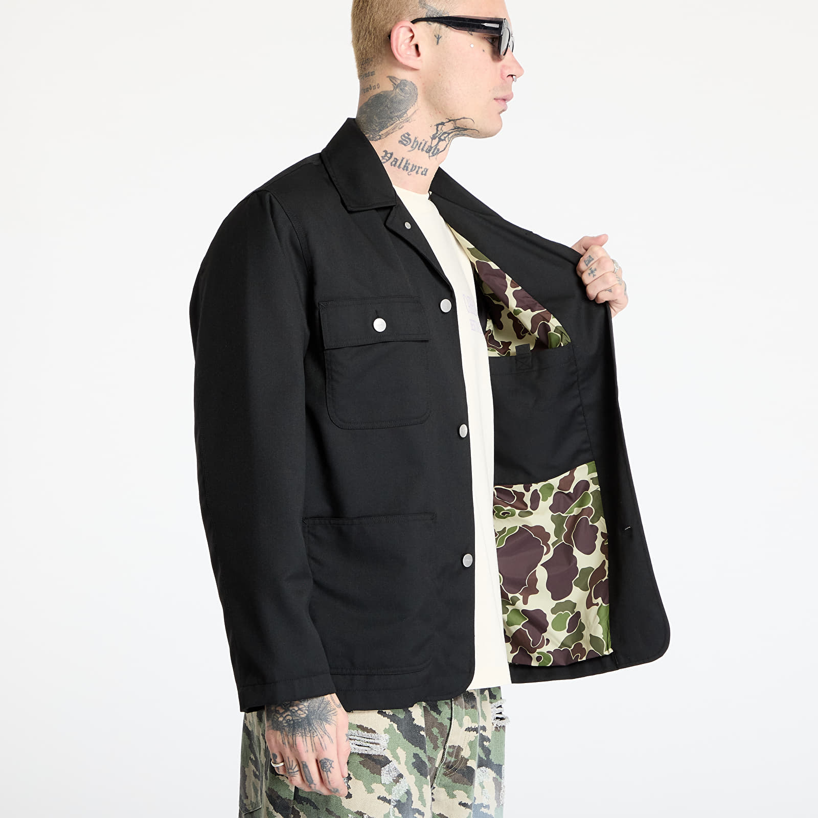 Bundy Carhartt WIP Seaton Blazer Black