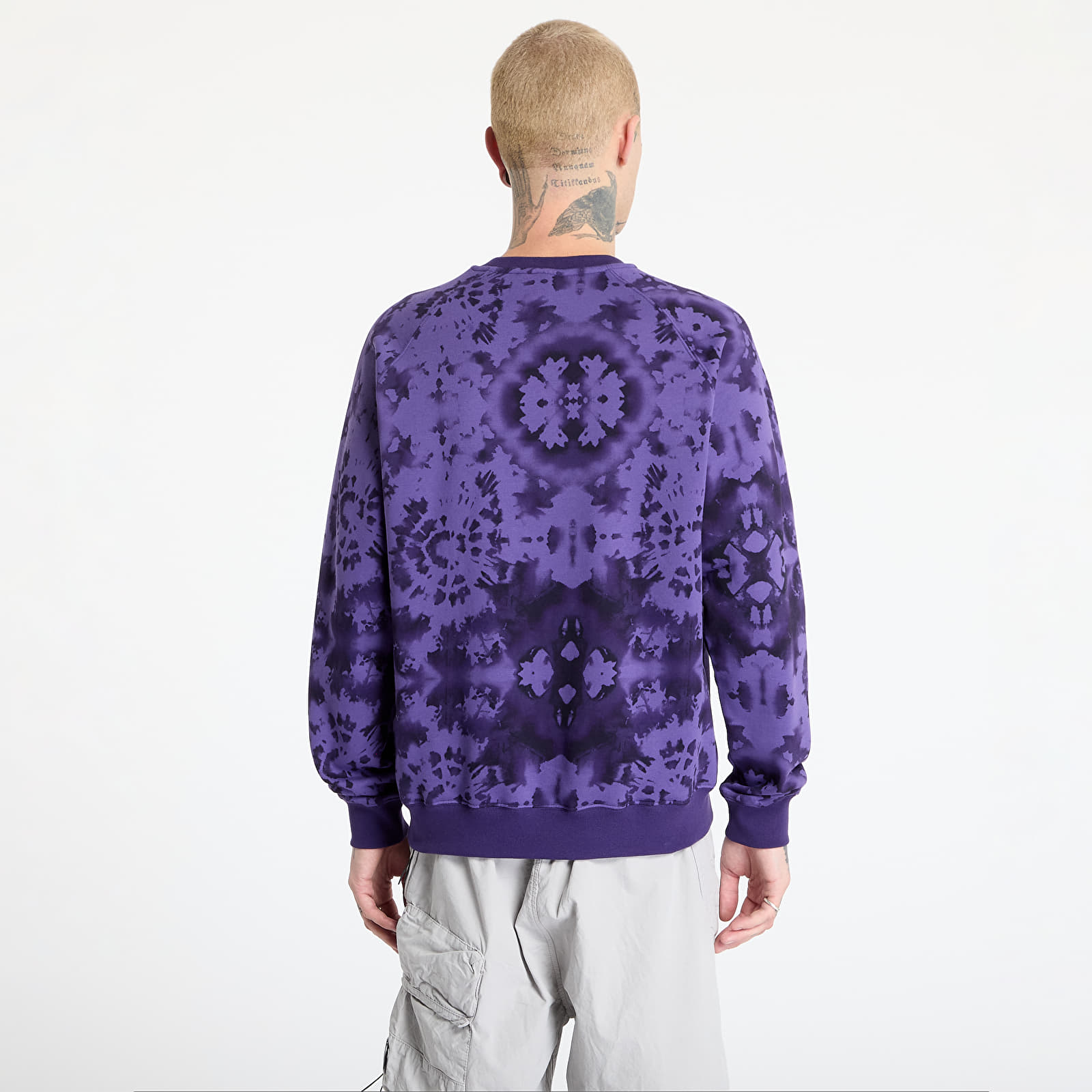 Kapucnis pulóverek és pulcsik adidas Real Madrid Chinese New Year Crew Sweat Purple/ Unity Purple/ Dark Purple