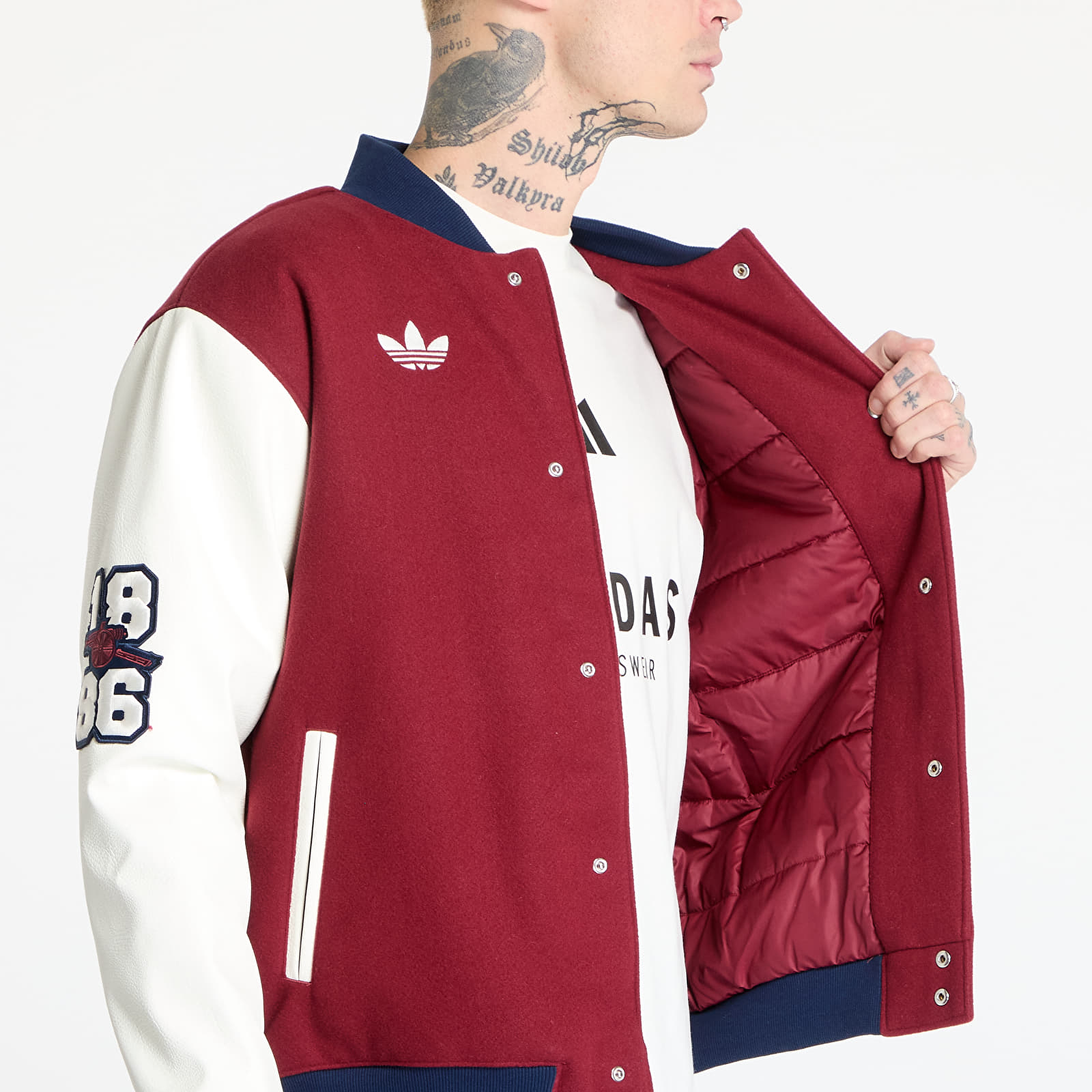 Bomber adidas Arsenal FC Varcity Bomber Jacket Noble Maroon