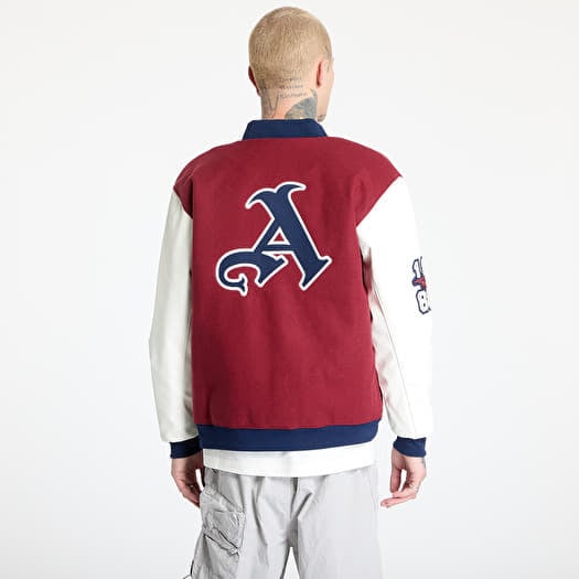 Maroon adidas jacket cheap