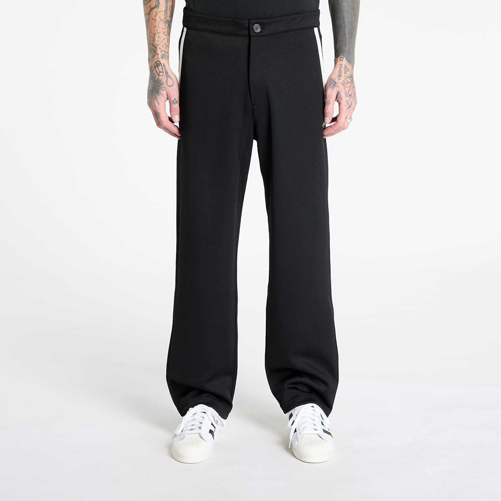 Džíny a kalhoty adidas Premium Tailored Pant Black/ Black