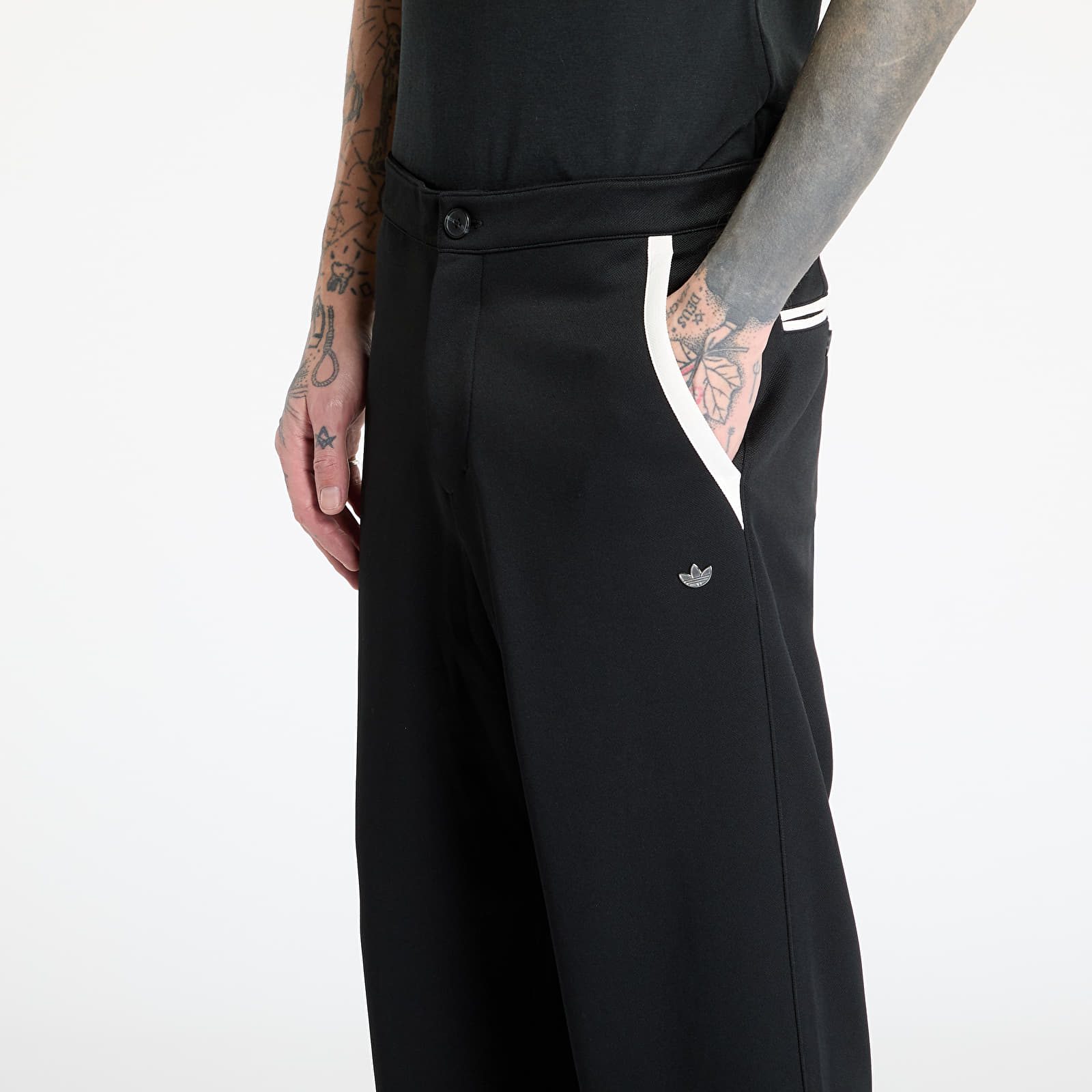 Džíny a kalhoty adidas Premium Tailored Pant Black/ Black
