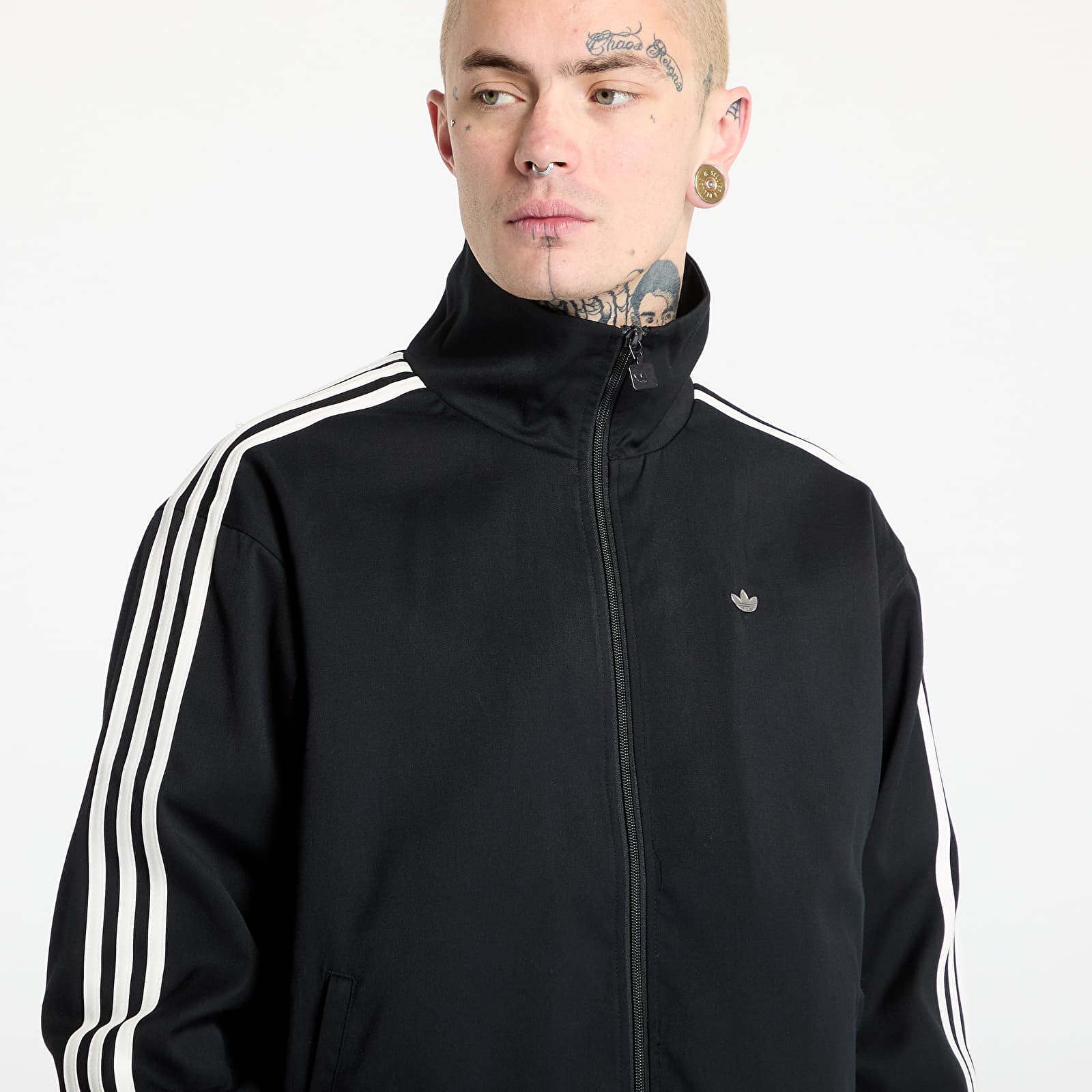 Mikiny adidas Premium Firebird Track Top Black