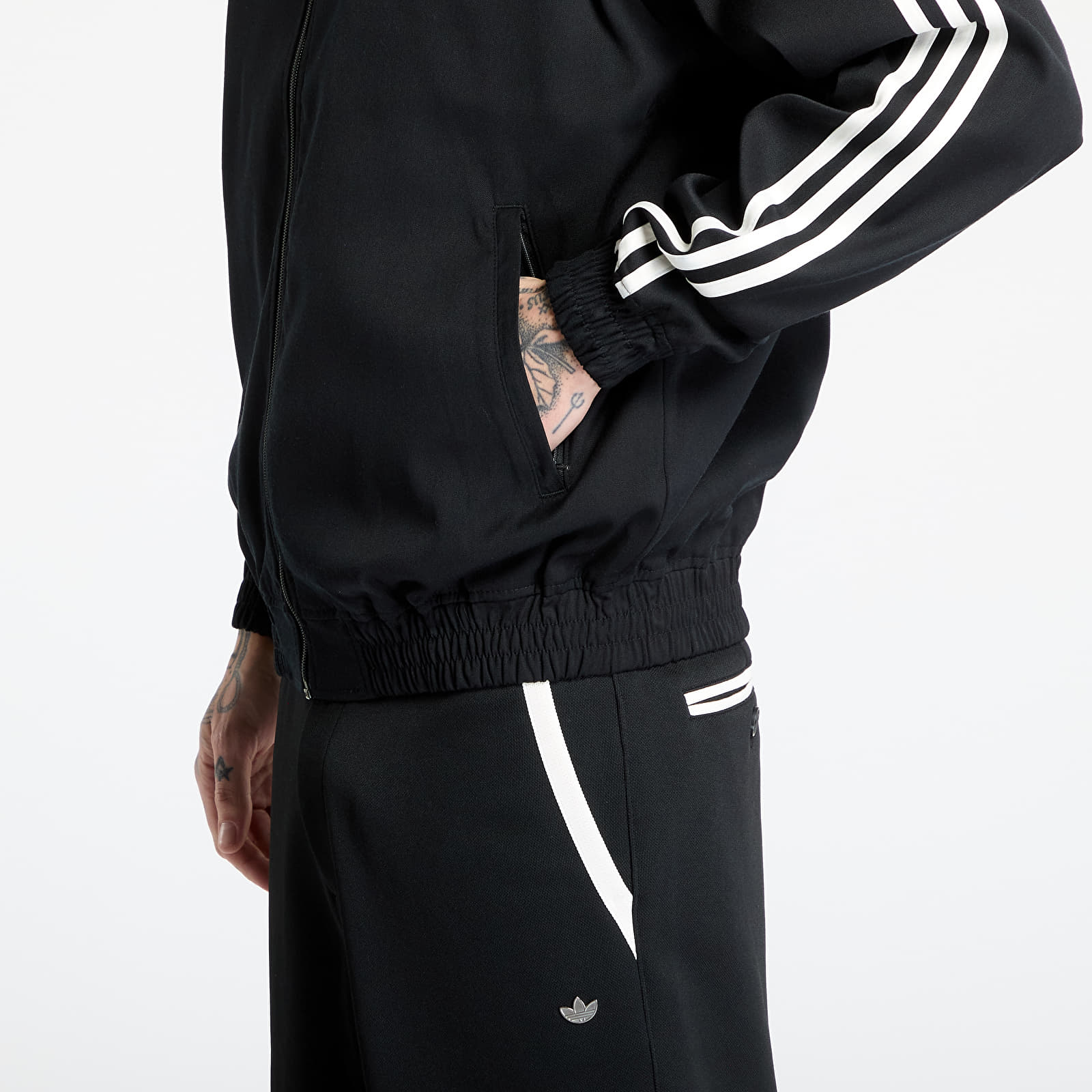 Mikiny adidas Premium Firebird Track Top Black