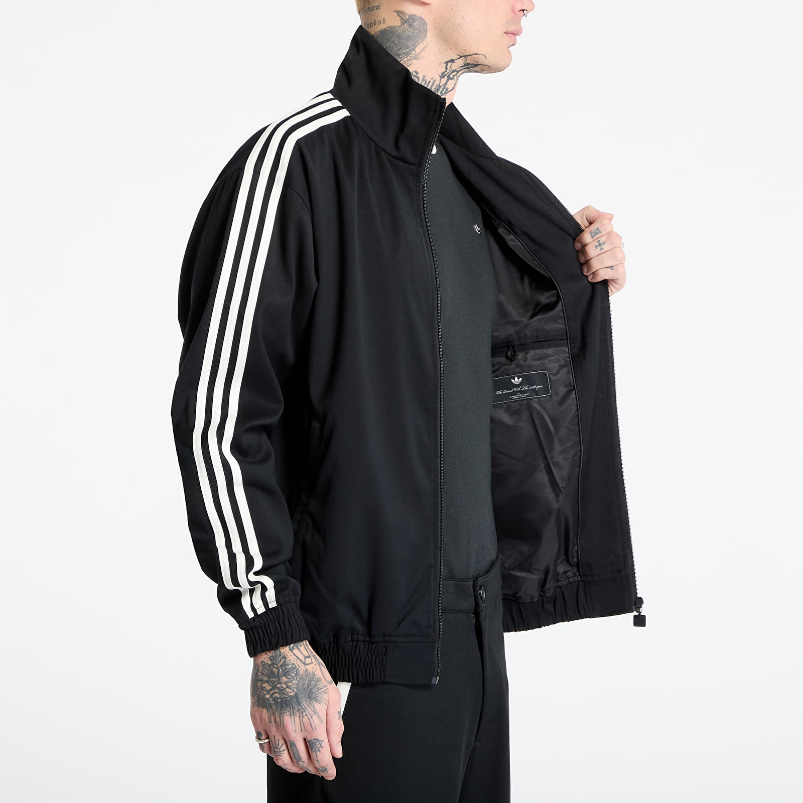 Mikiny adidas Premium Firebird Track Top Black