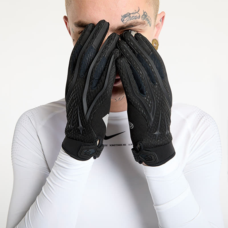 Nike NOCTA gloves Drake ノクタ　グローブ Nike x NOCTA Football Gloves Black/ Black | Footshop