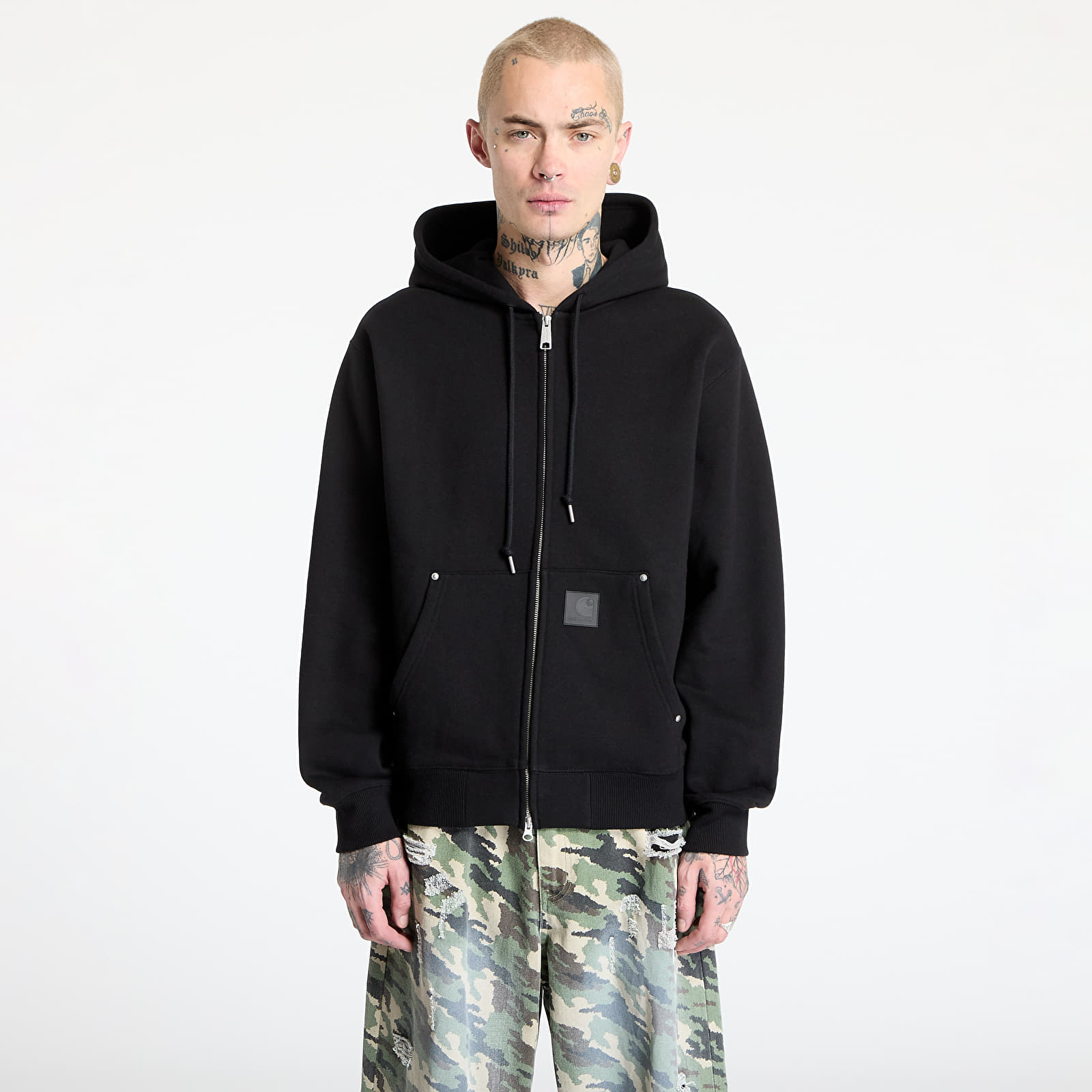 Hoodies and sweatshirts  Carhartt WIP Hooded Eldon Sweat Jacket UNISEX Black