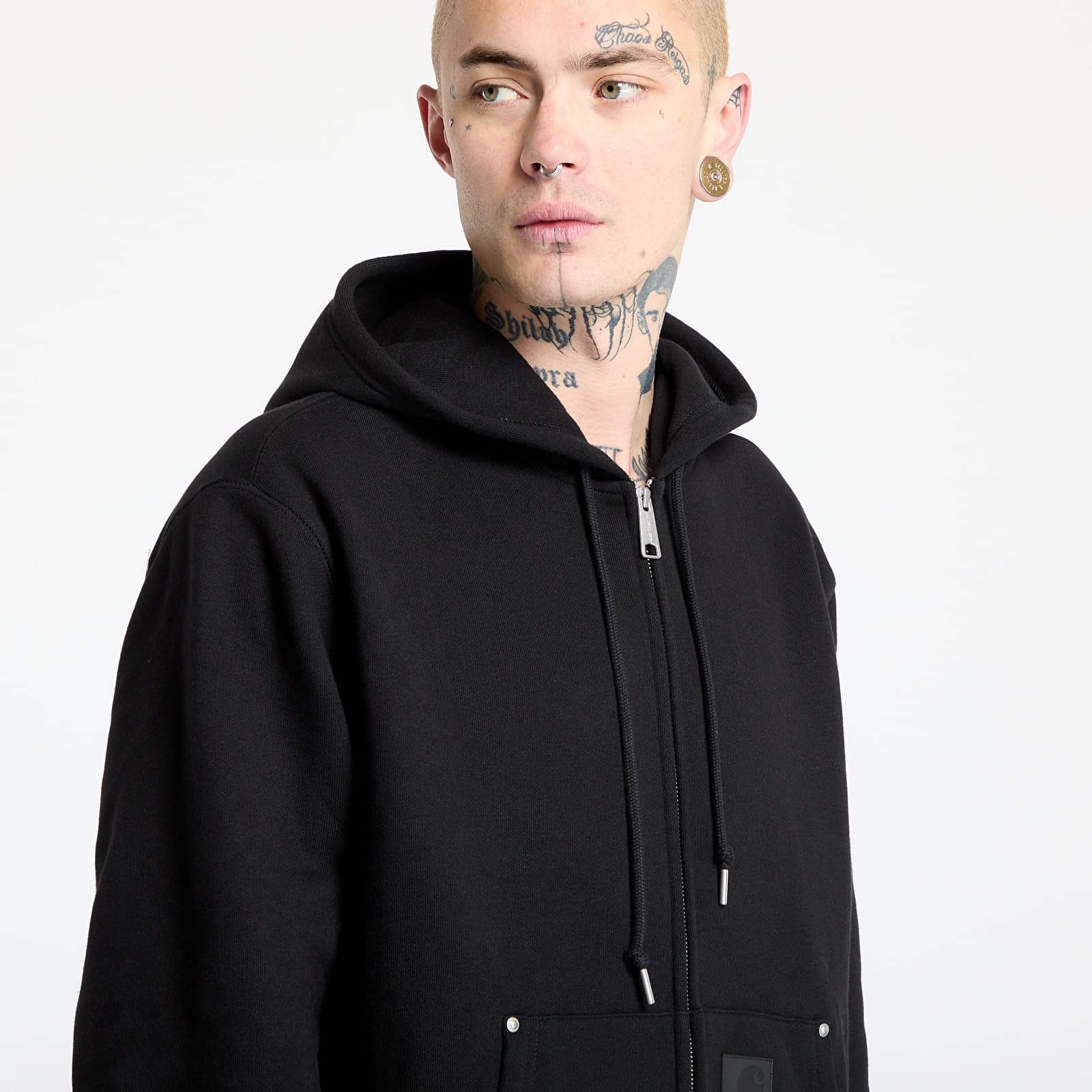 Hoodies and sweatshirts  Carhartt WIP Hooded Eldon Sweat Jacket UNISEX Black