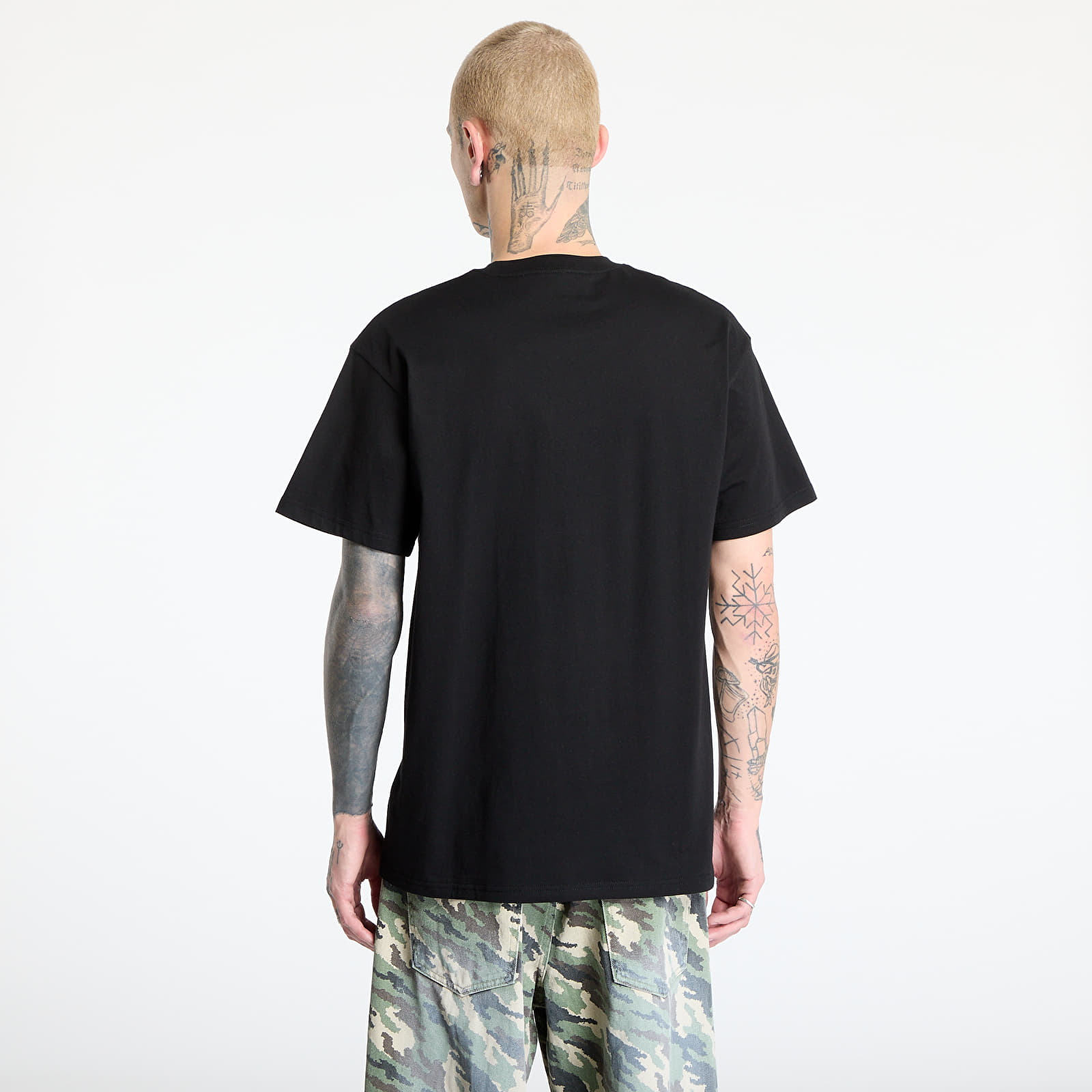 T-Shirts Carhartt WIP Rivet Script T-Shirt UNISEX Black