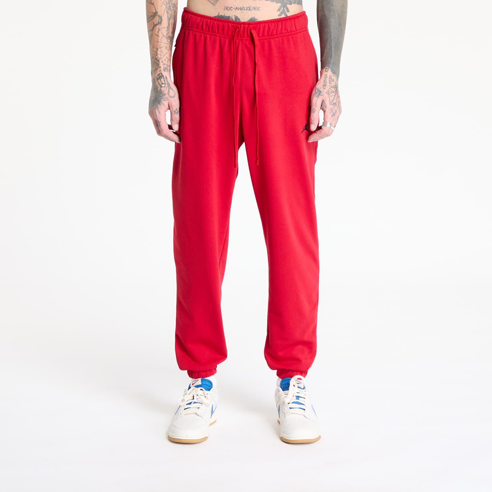 Jogginghosen Jordan Sport Crossover Men's Dri-FIT Fleece Pants Gym Red/ Black