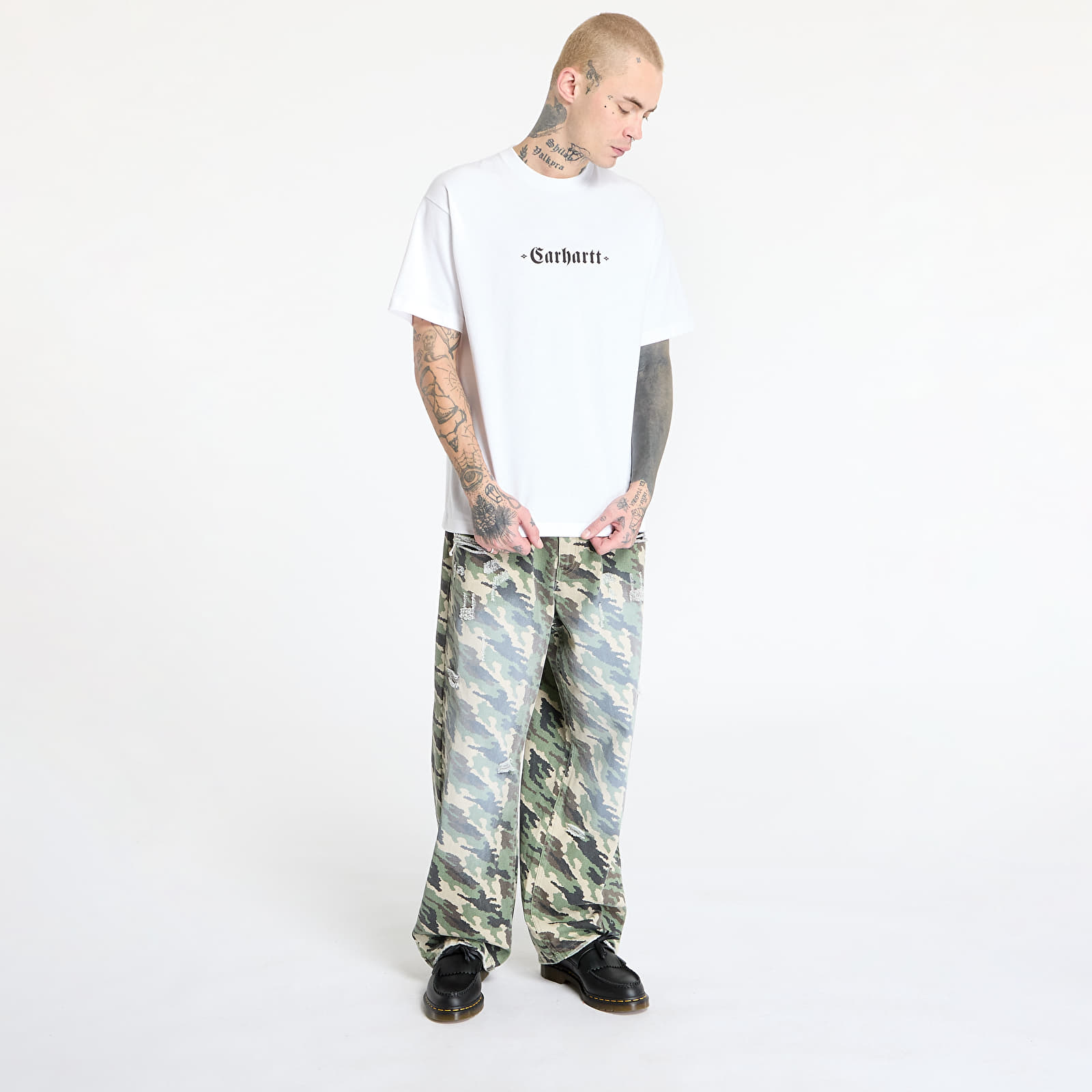 T-Shirts Carhartt WIP S/S Greatest Hits T-Shirt UNISEX White/ Black