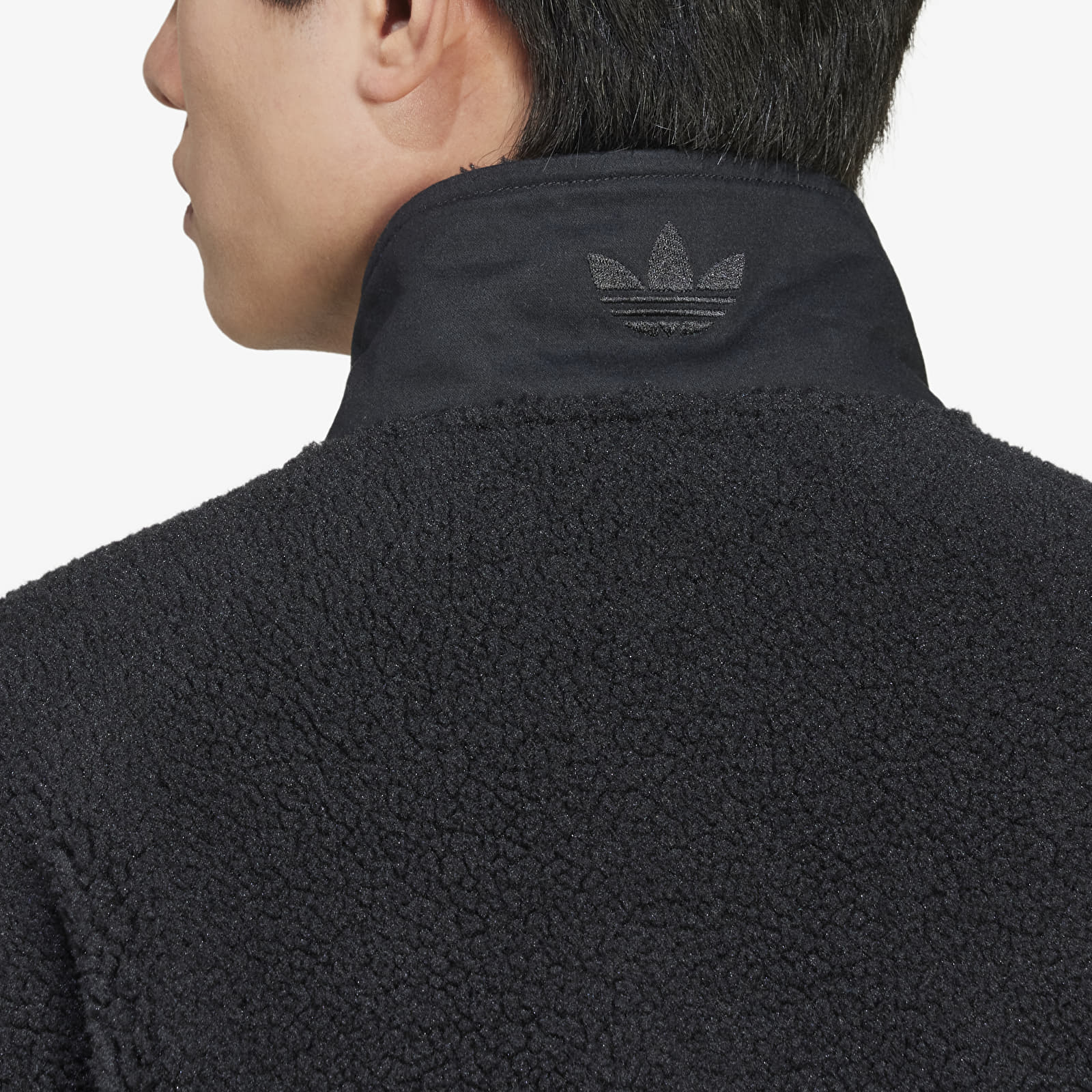 Bluzy z kapturem adidas Premium Essentials Fleece Full-Zip Black
