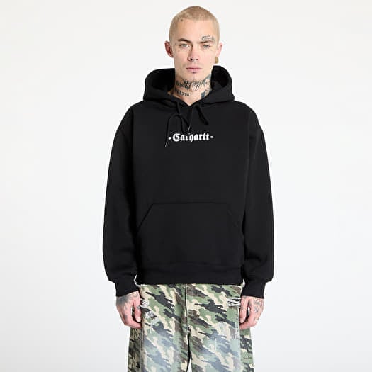 Carhartt WIP Greatest Hits Hooded Sweatshirt UNISEX Black/ White