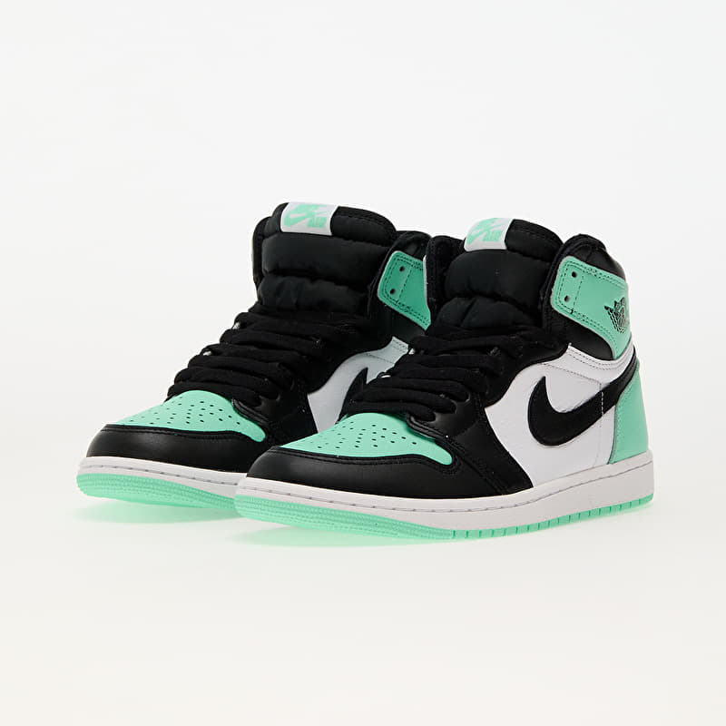 Air Jordan 1 Retro High OG White/ Black-Green Glow | Footshop