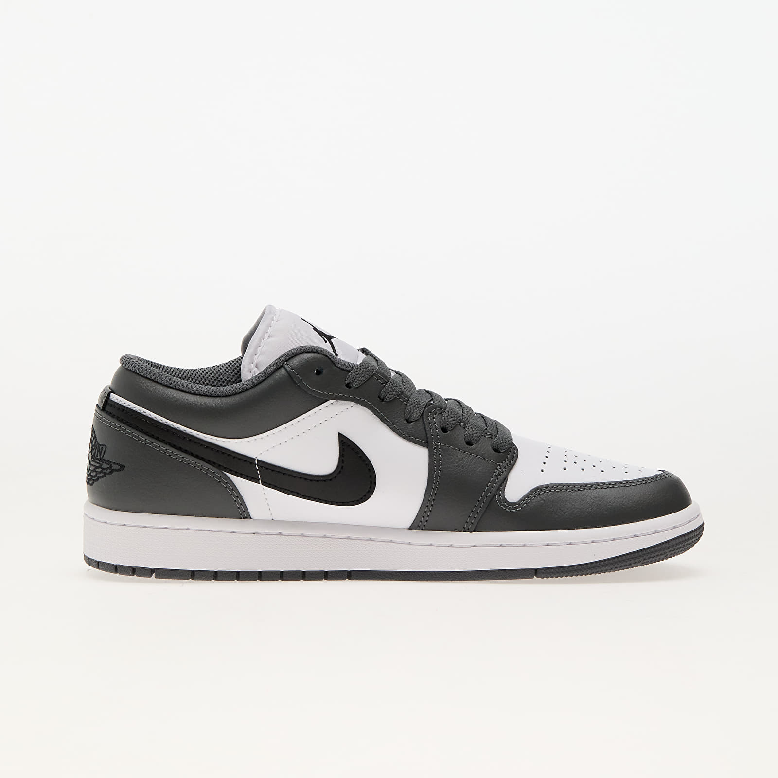 Männer Air Jordan 1 Low White/ Black-Iron Grey