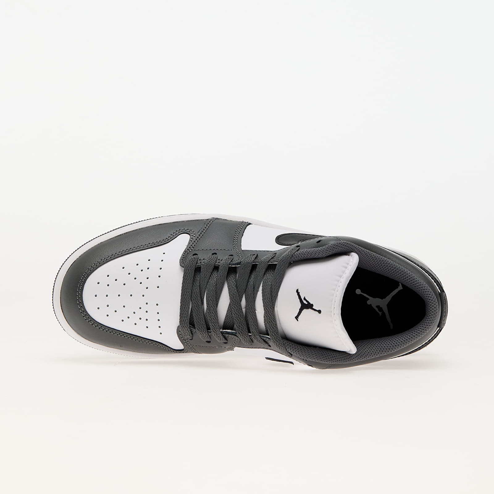 Männer Air Jordan 1 Low White/ Black-Iron Grey