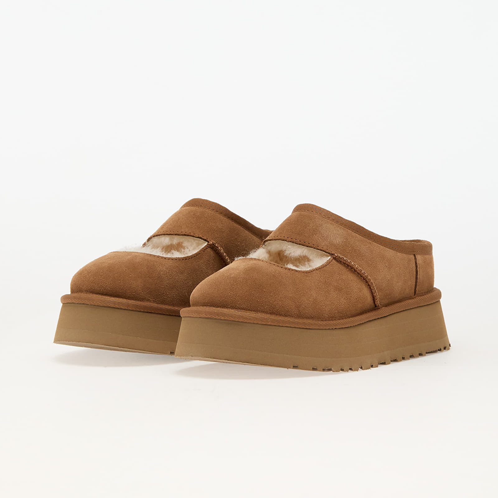 Damen Sneaker und Schuhe UGG W Bea Mary Jane Chestnut