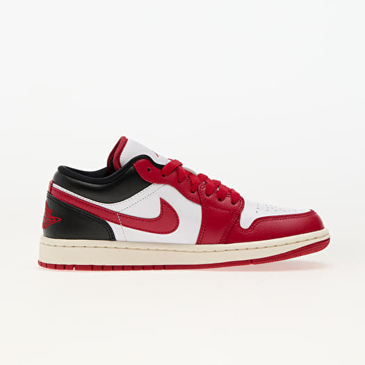 Chaussures et baskets femme Air Jordan Low White/ Gym Red-Black