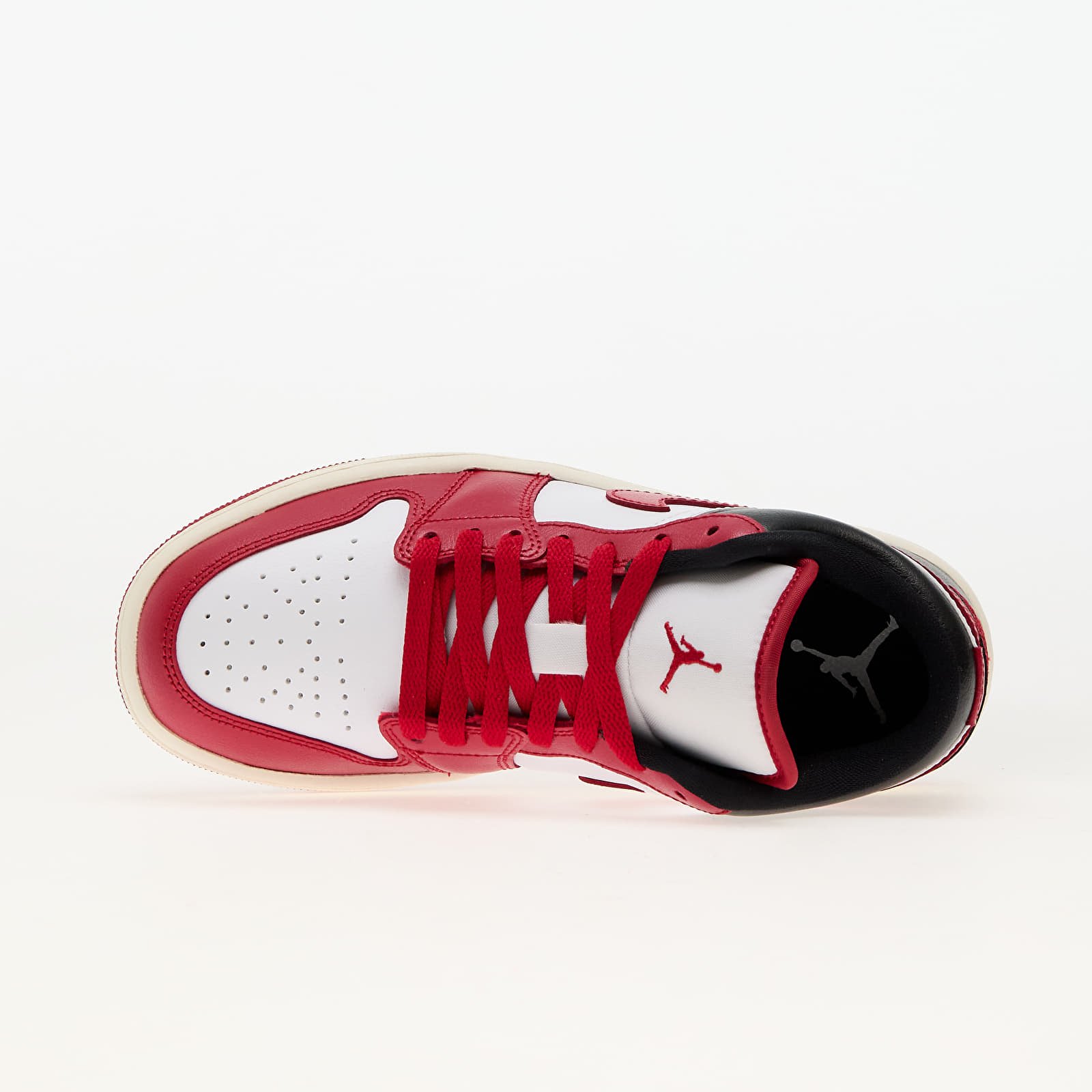 Damen Sneaker und Schuhe Air Jordan 1 Low White/ Gym Red-Black-Sail
