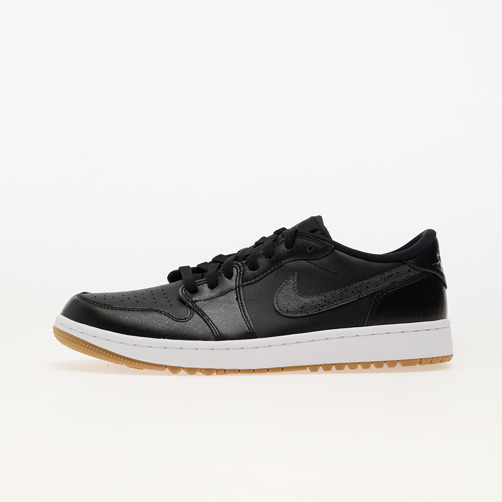 Levně Tenisky Air Jordan 1 Low Golf Black/ Anthracite-Gum Med Brown-White