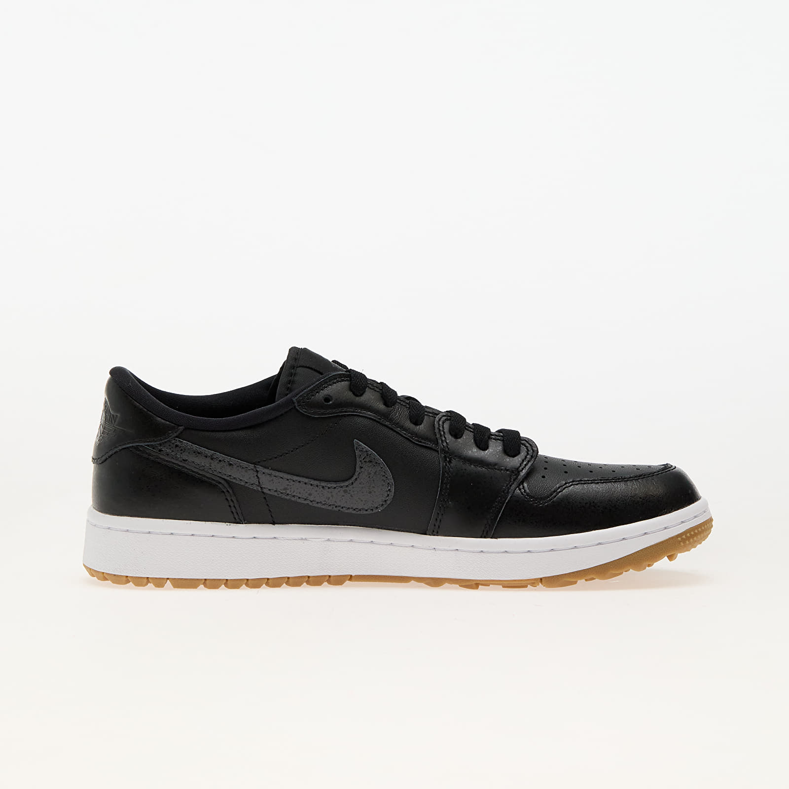 Männer Air Jordan 1 Low Golf Black/ Anthracite-Gum Med Brown-White