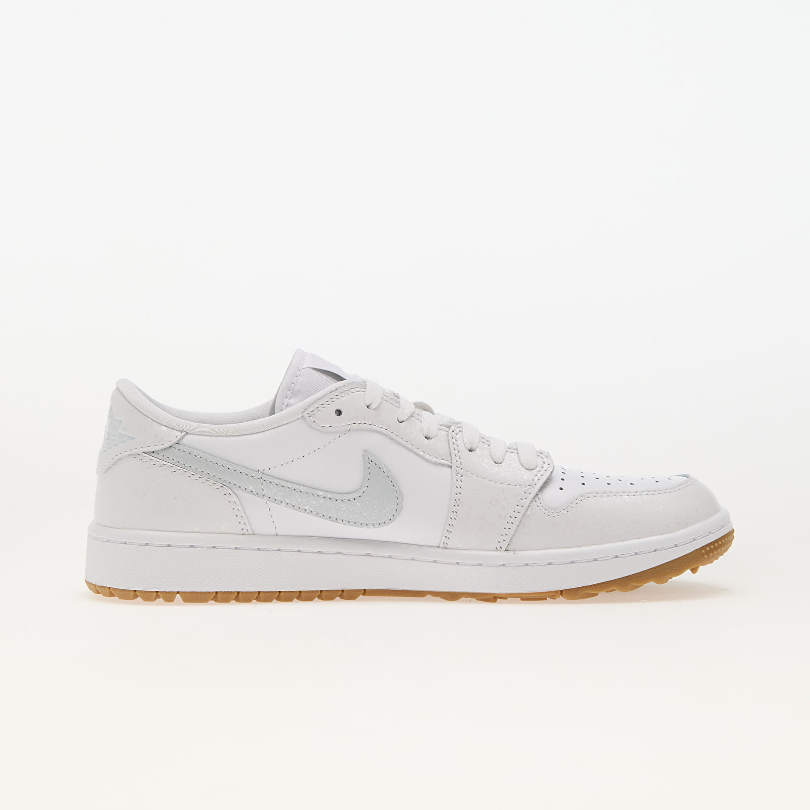 Muške tenisice Air Jordan 1 Low Golf White/ Pure Platinum-Gum Med Brown