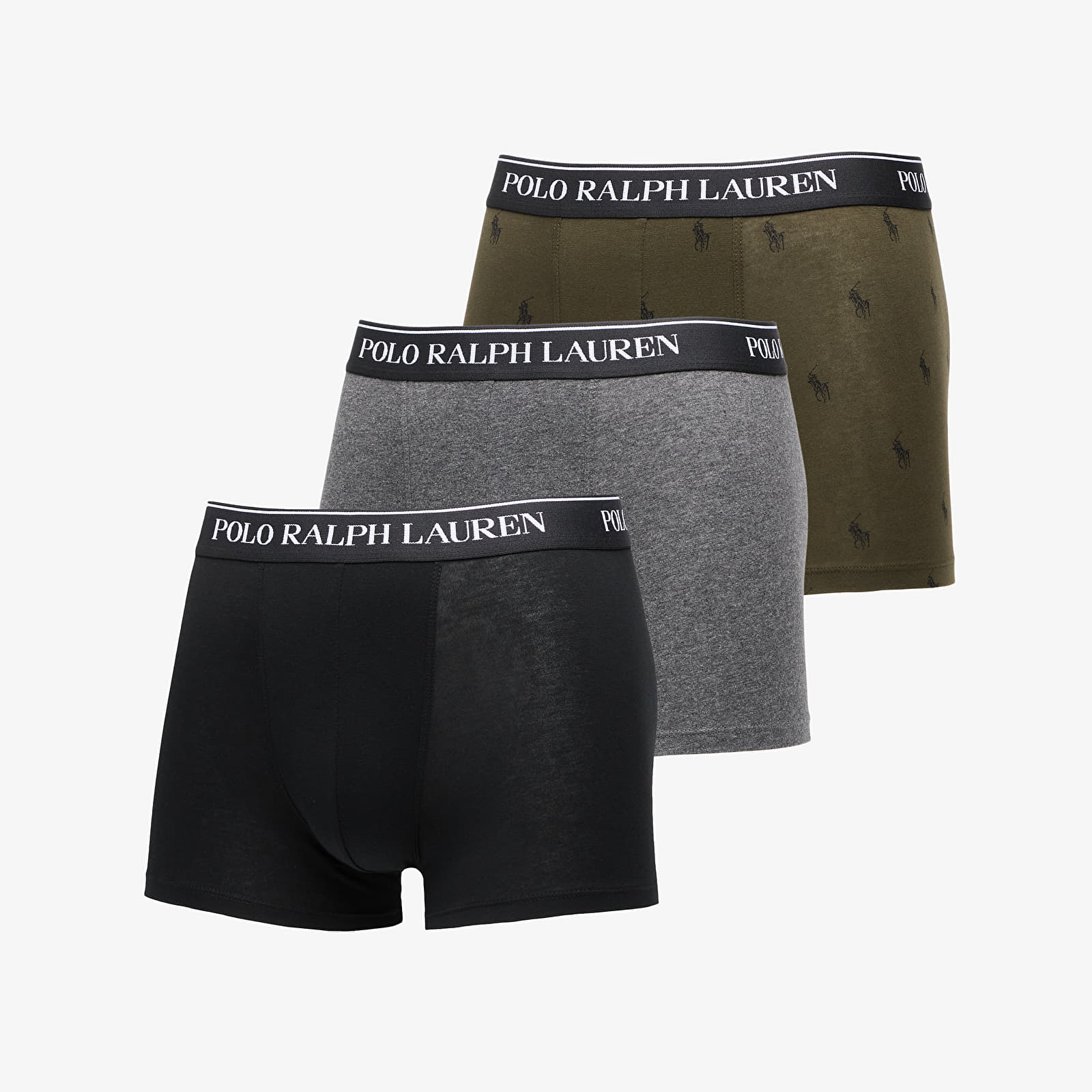 Boxerky Ralph Lauren Classic Trunk 3-Pack Multicolor