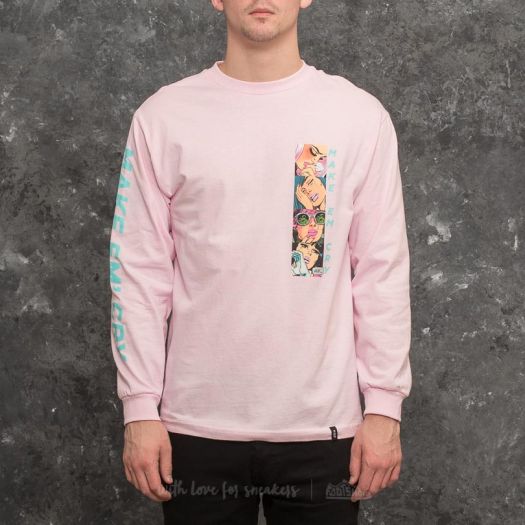 huf pink long sleeve