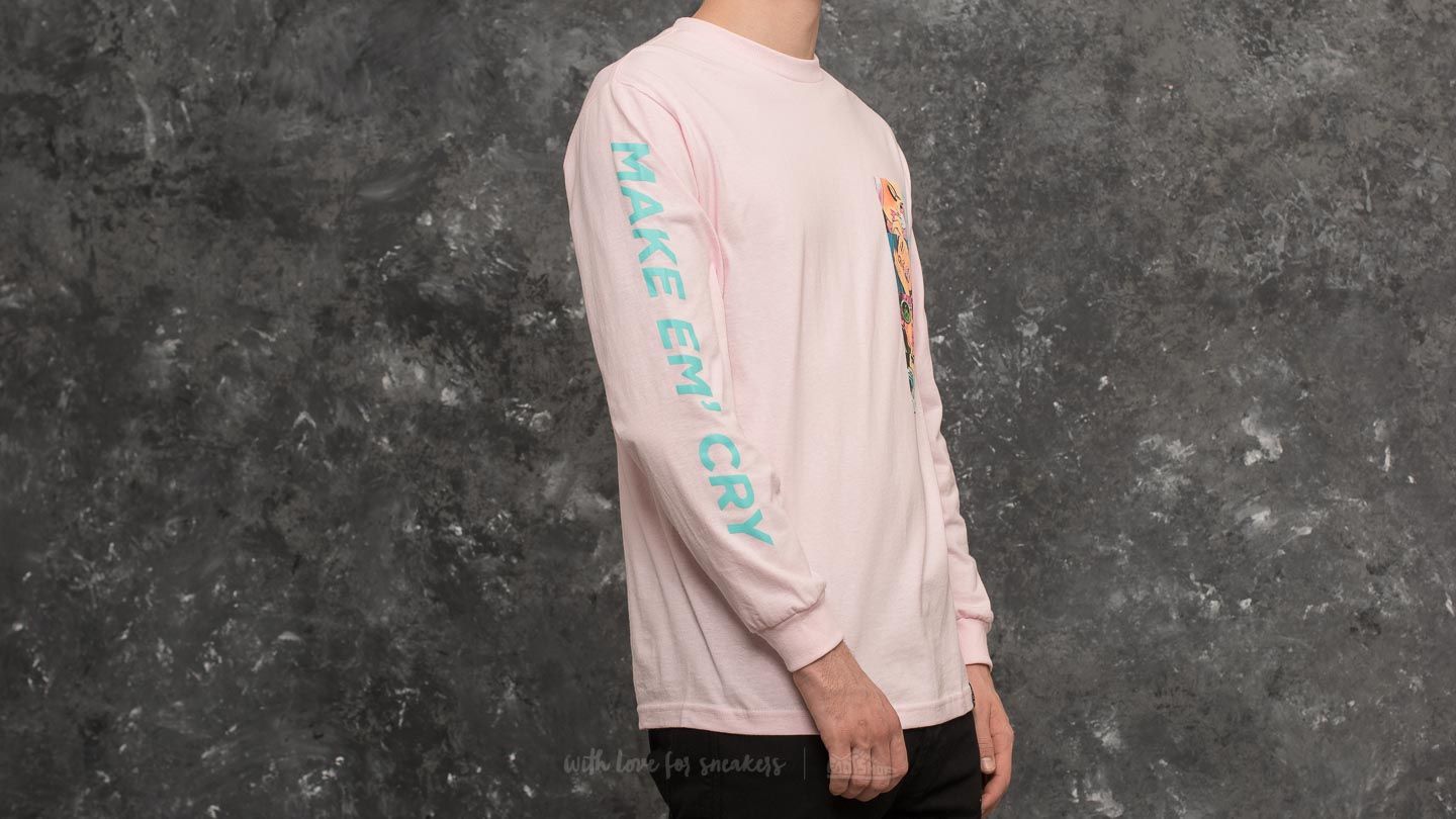 Majice i košulje HUF Make Em Cry Longsleeve Tee Pink