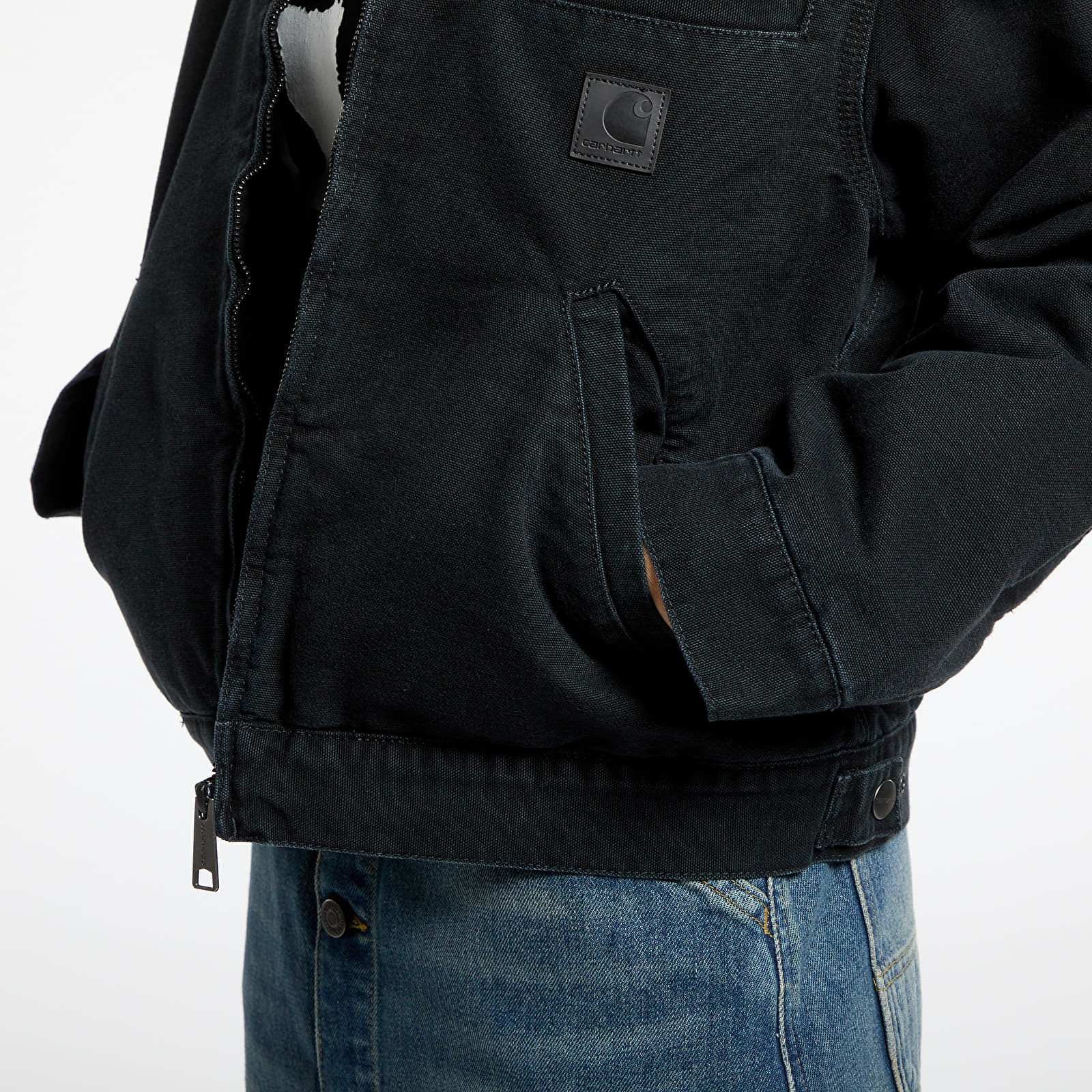 Joped Carhartt WIP W' Dayton Jacket Black Stone Canvas