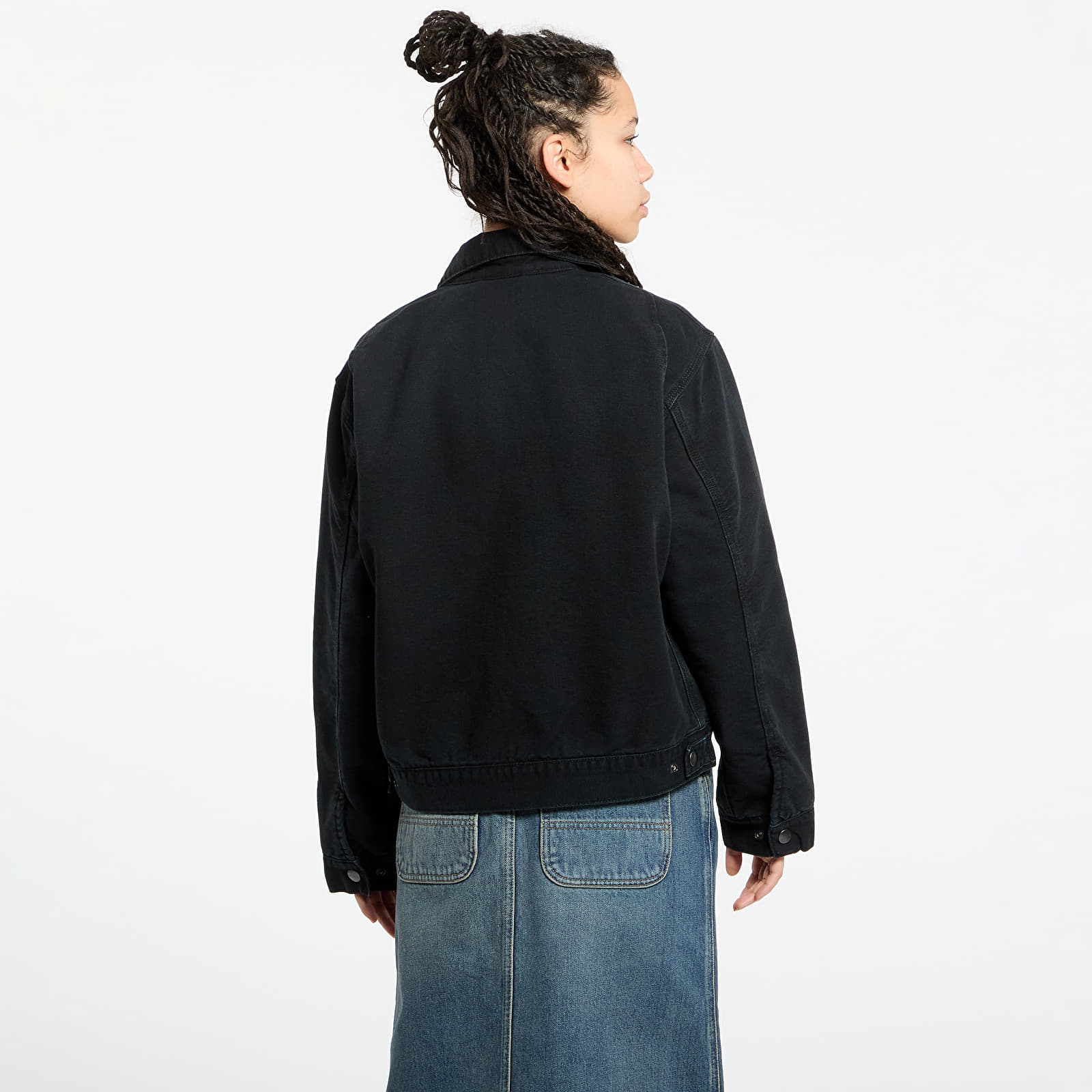 Joped Carhartt WIP W' Dayton Jacket Black Stone Canvas