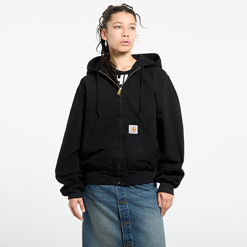 Bunda Carhartt WIP OG Active Jacket UNISEX Black Rinsed