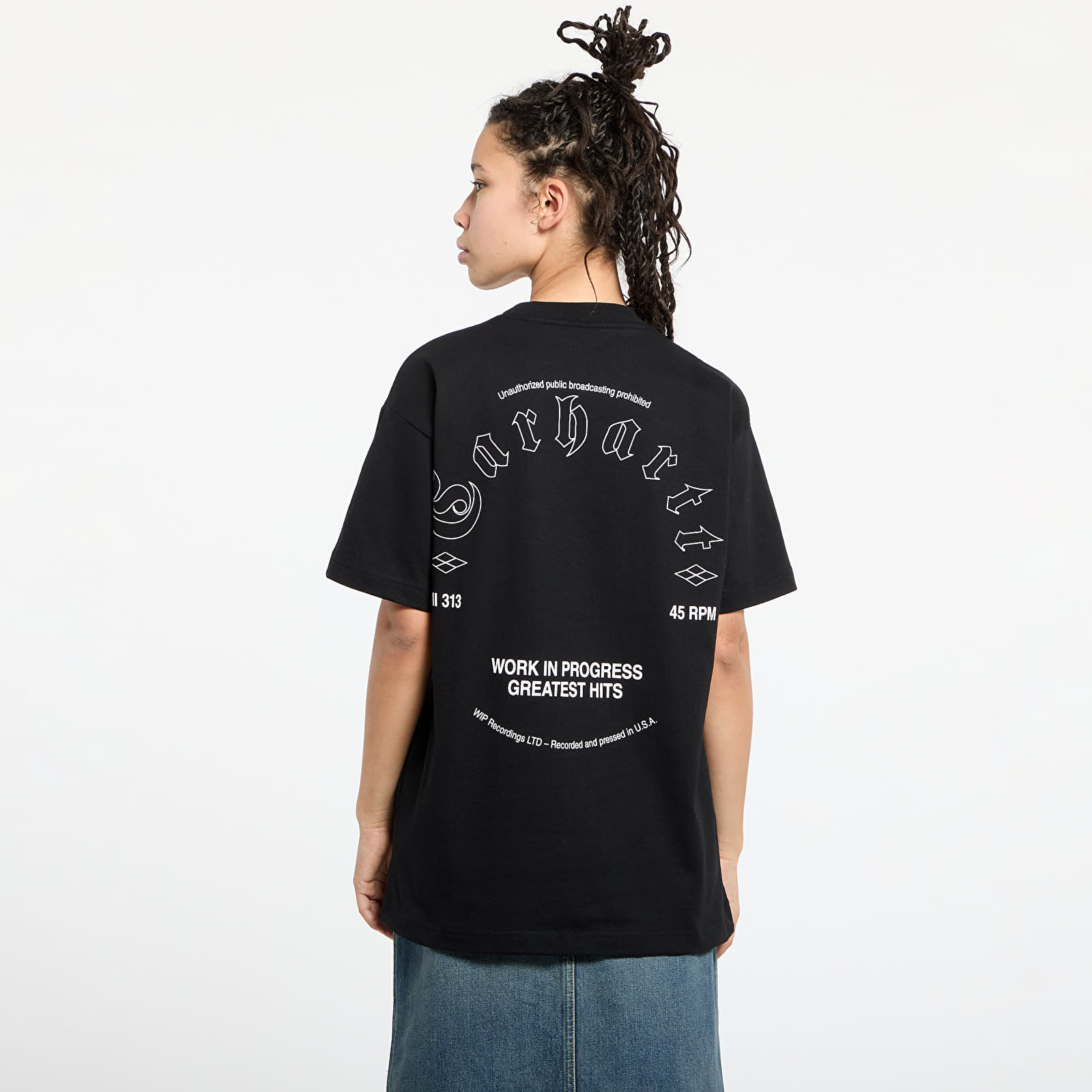 T-shirts Carhartt WIP S/S Greatest Hits T-Shirt UNISEX Black/ White