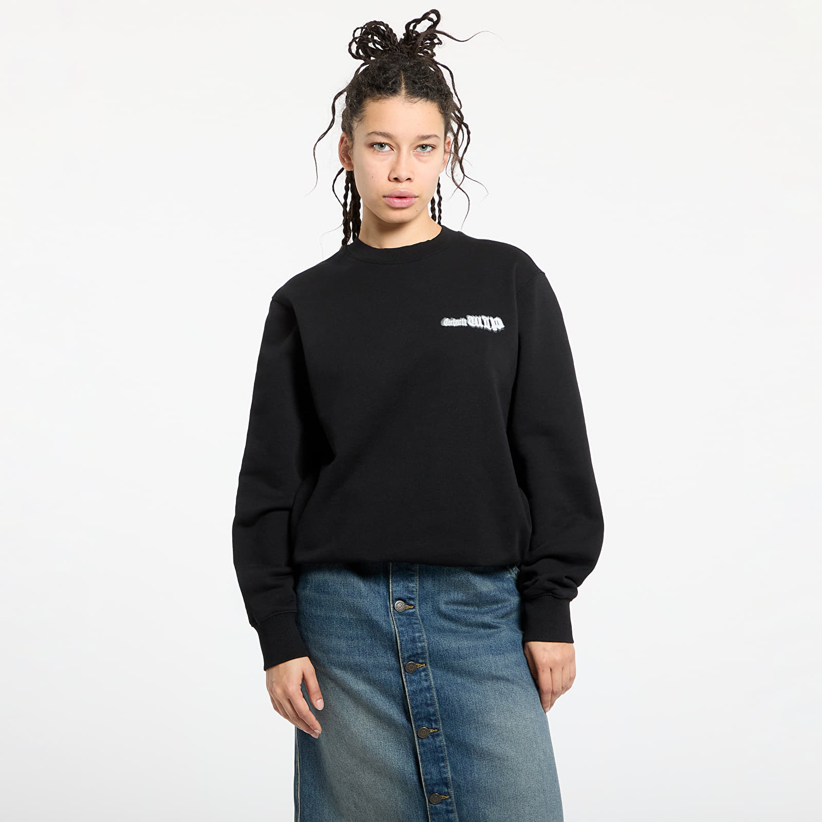 Sweatjacken und Sweatshirts Carhartt WIP Greatest Flicks Sweatshirt UNISEX Black