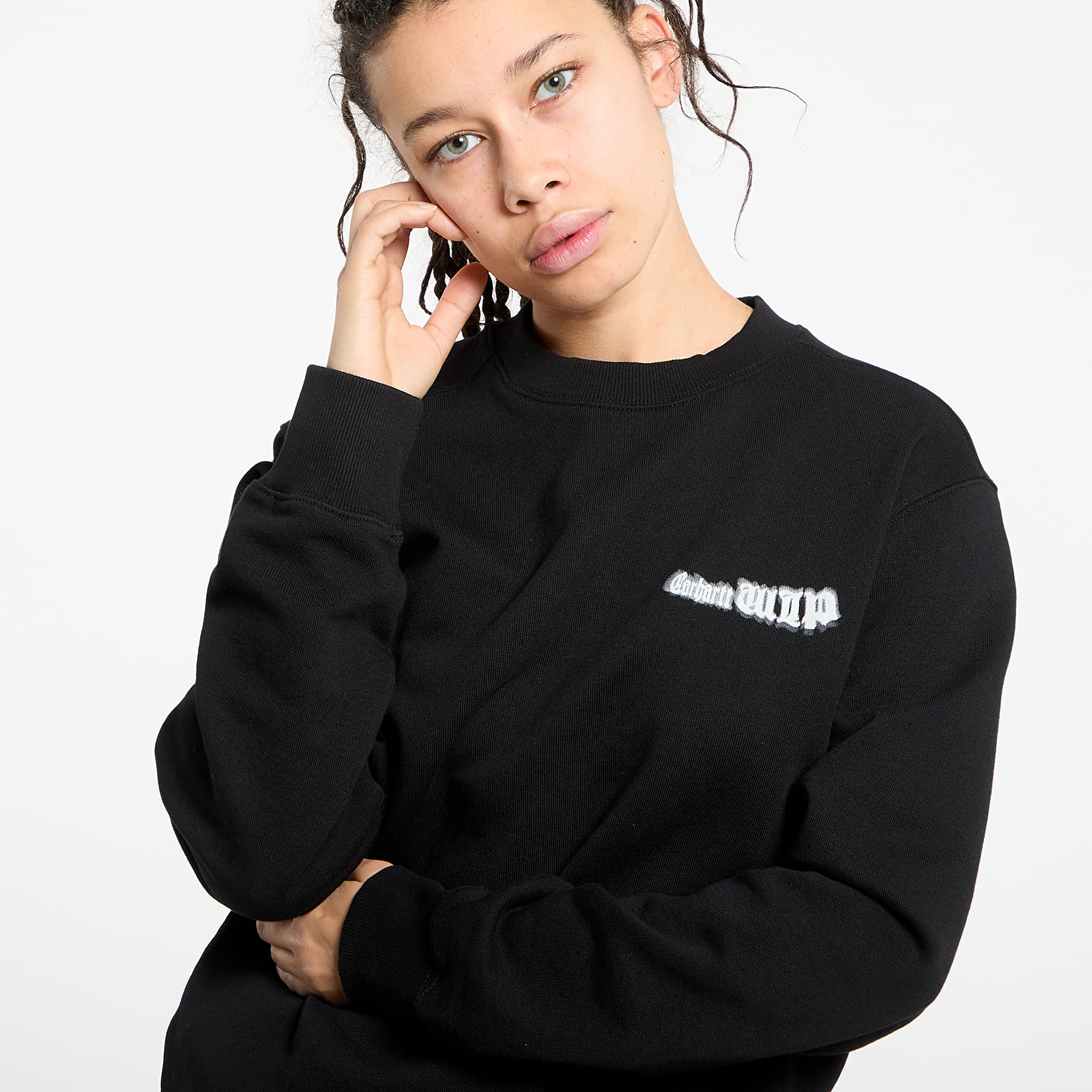 Sweatjacken und Sweatshirts Carhartt WIP Greatest Flicks Sweatshirt UNISEX Black