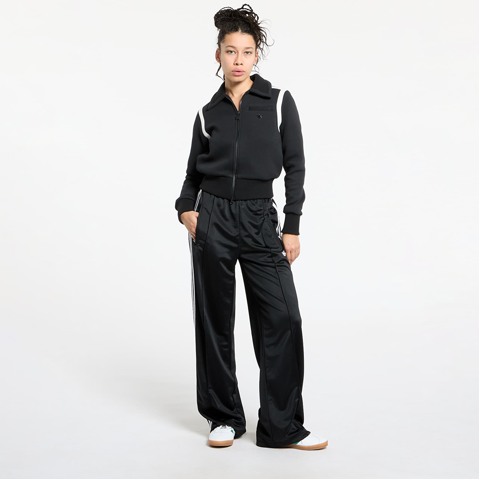 Spodnie dresowe adidas Firebird Adicolor Loose Track Pants Black
