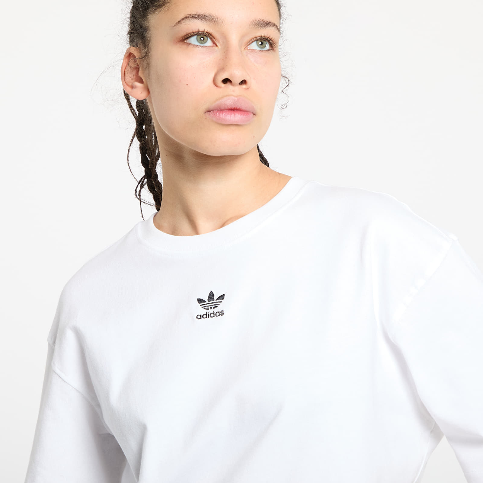 T-shirts adidas Essentials Boyfriend Tee White