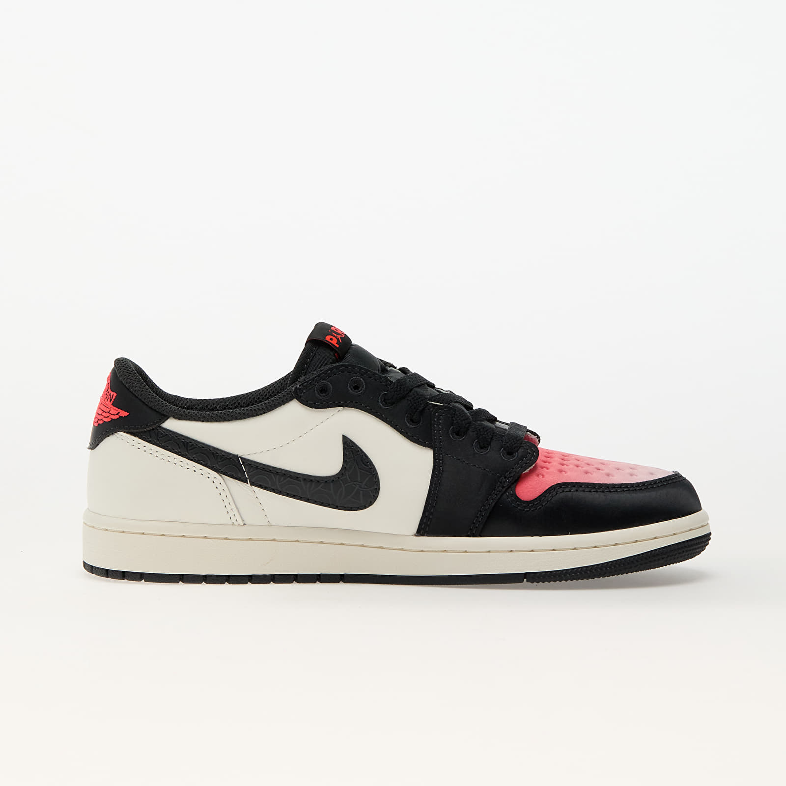 Männer Air Jordan 1 Retro Low Paris Saint-Germain Sail/ Off Noir-Infrared 23-Pink Oxford