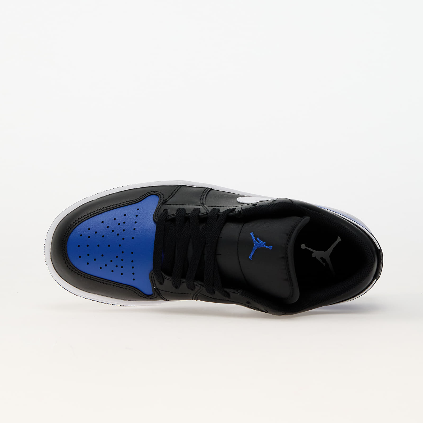 Herren Sneaker und Schuhe Air Jordan 1 Low Black/ White-Game Royal
