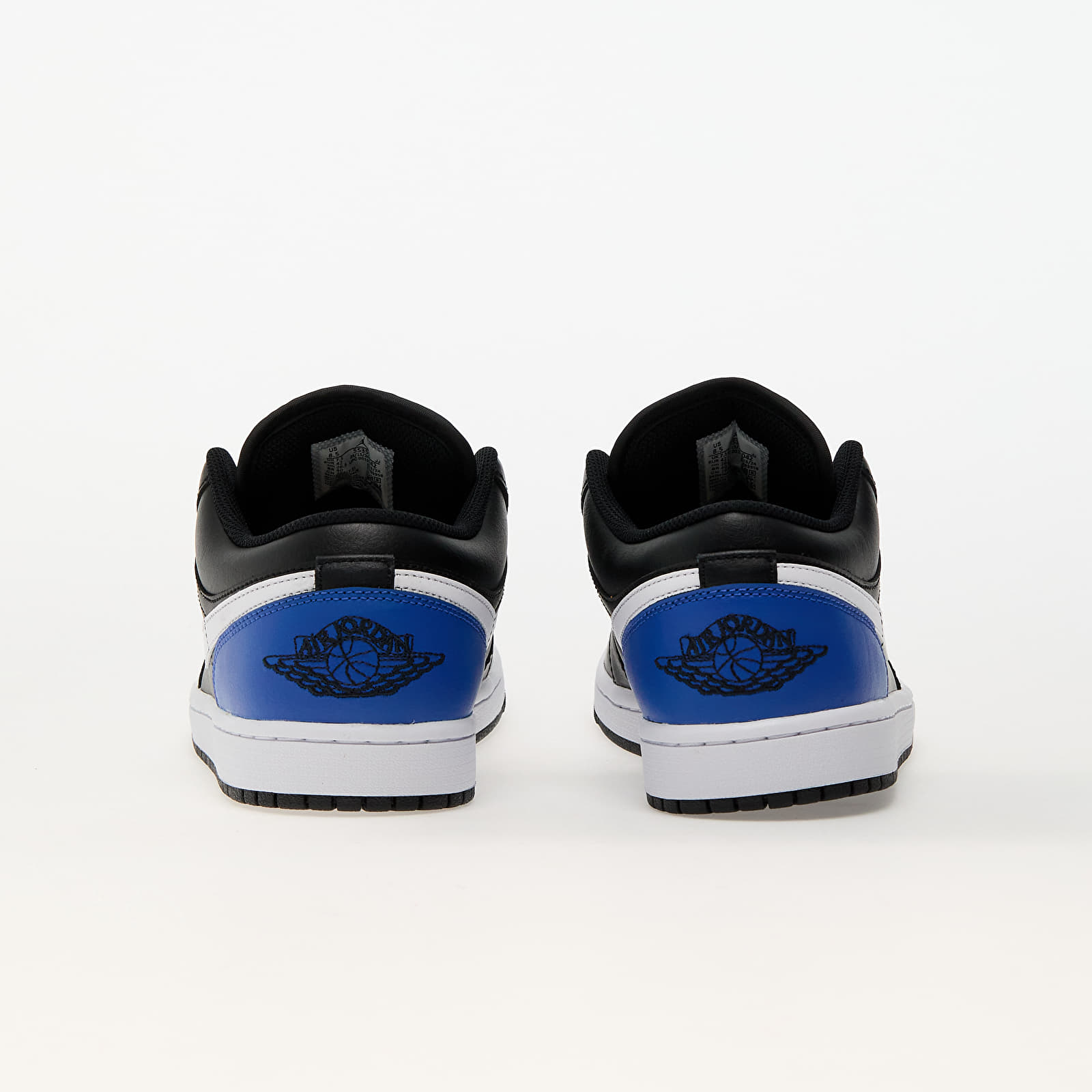 Herren Sneaker und Schuhe Air Jordan 1 Low Black/ White-Game Royal