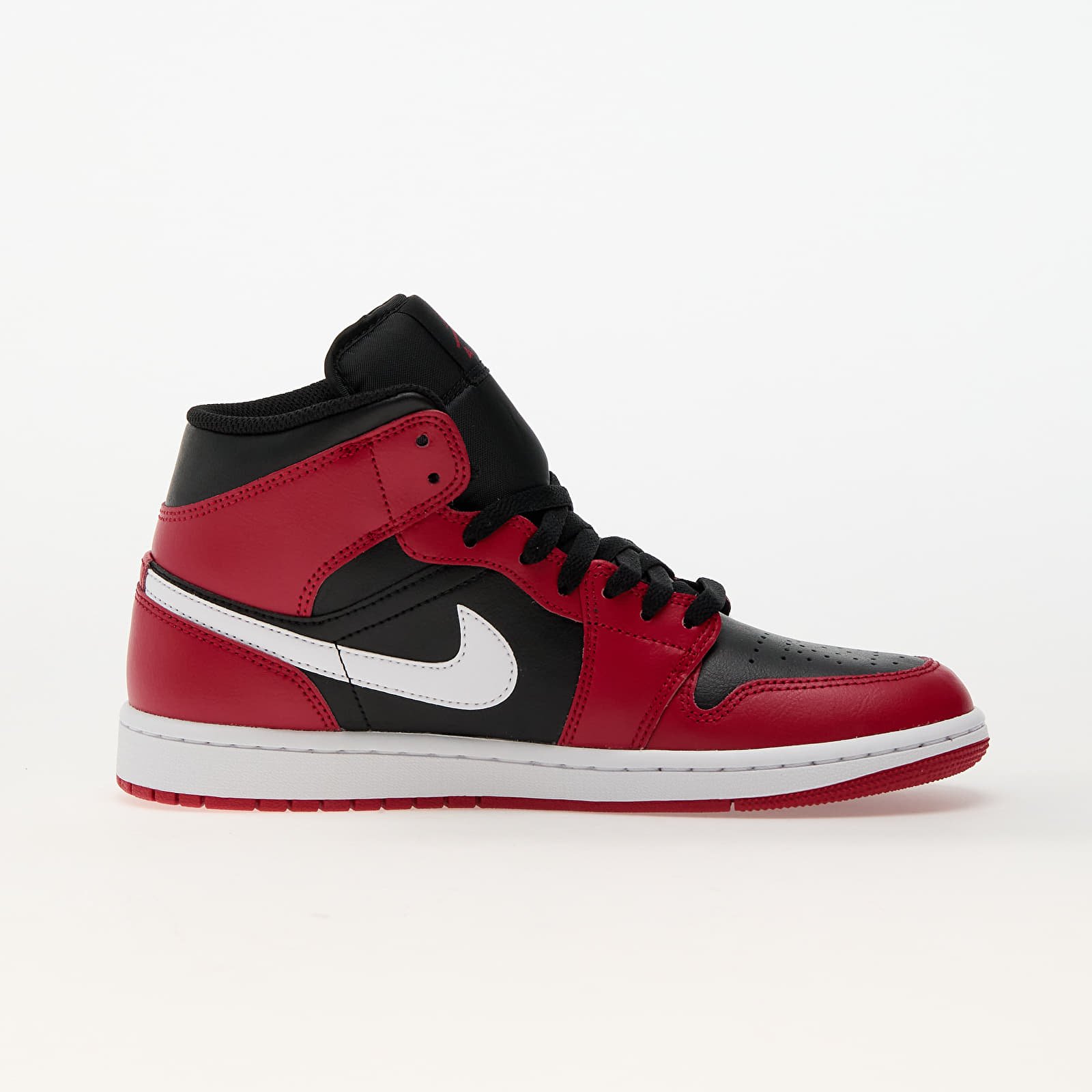 Buty męskie Air Jordan 1 Mid Black/ White-Gym Red