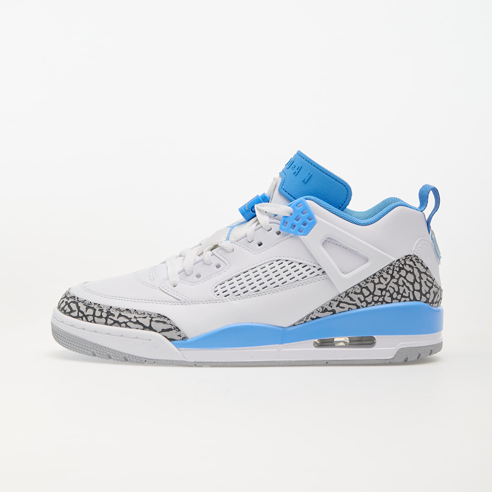 Männer Jordan Spizike Low White/ University Blue-Wolf Grey