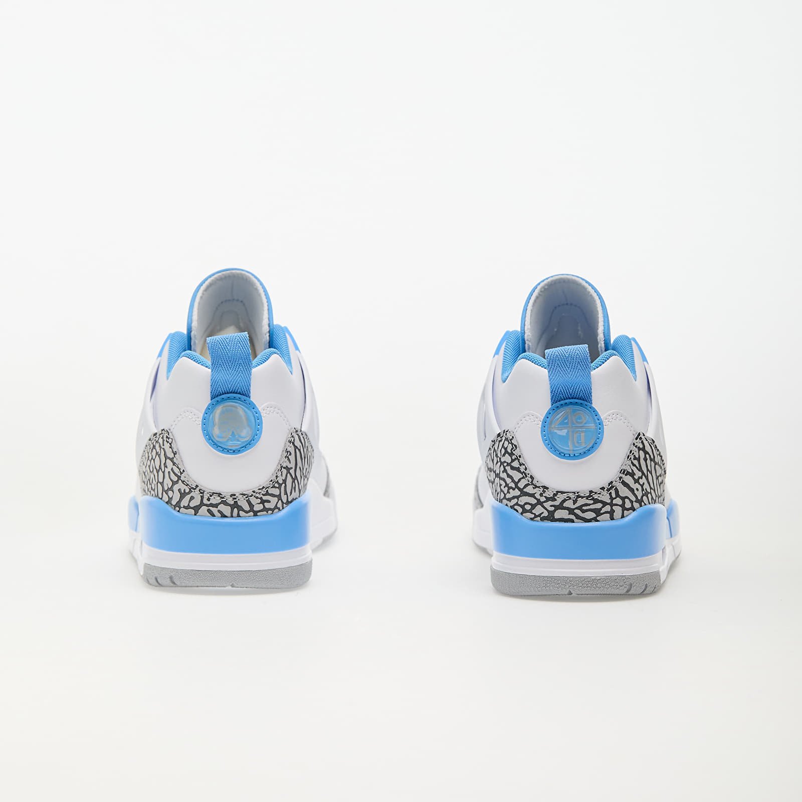 Männer Jordan Spizike Low White/ University Blue-Wolf Grey