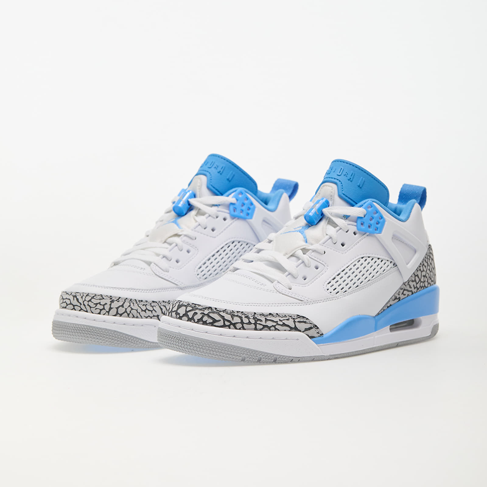 Männer Jordan Spizike Low White/ University Blue-Wolf Grey