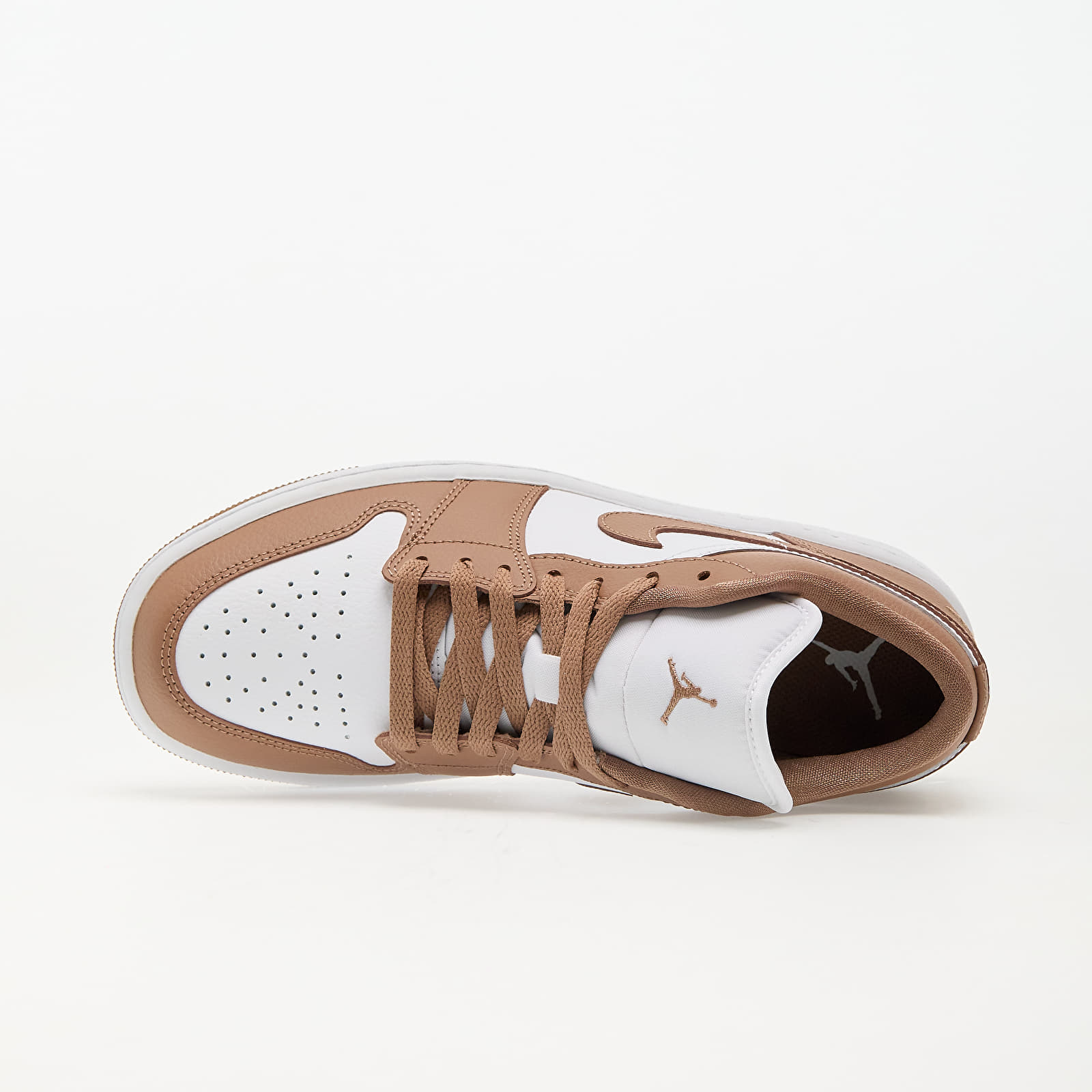 Frauen Air Jordan 1 Low Archaeo Brown/ Archaeo Brown-White