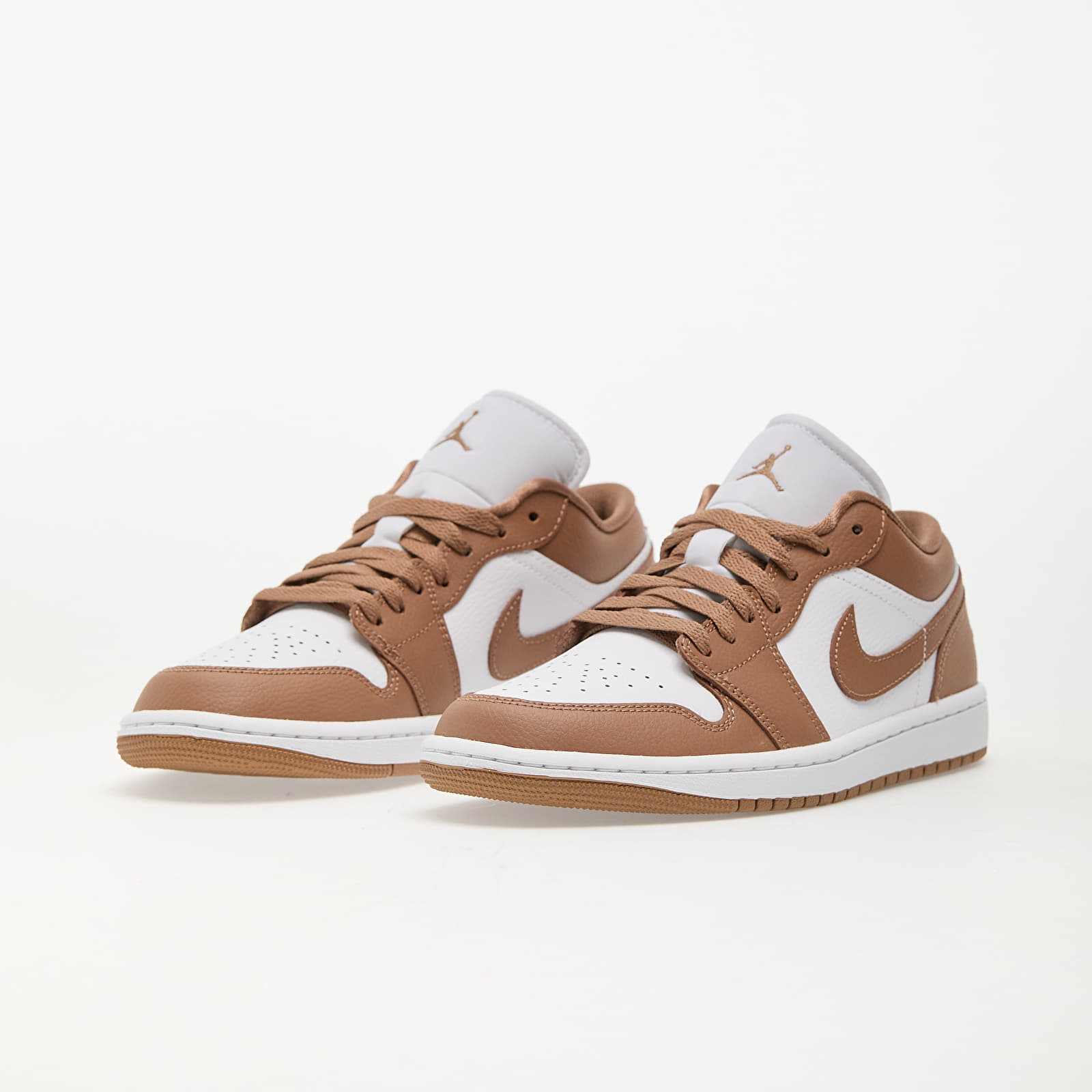 Frauen Air Jordan 1 Low Archaeo Brown/ Archaeo Brown-White