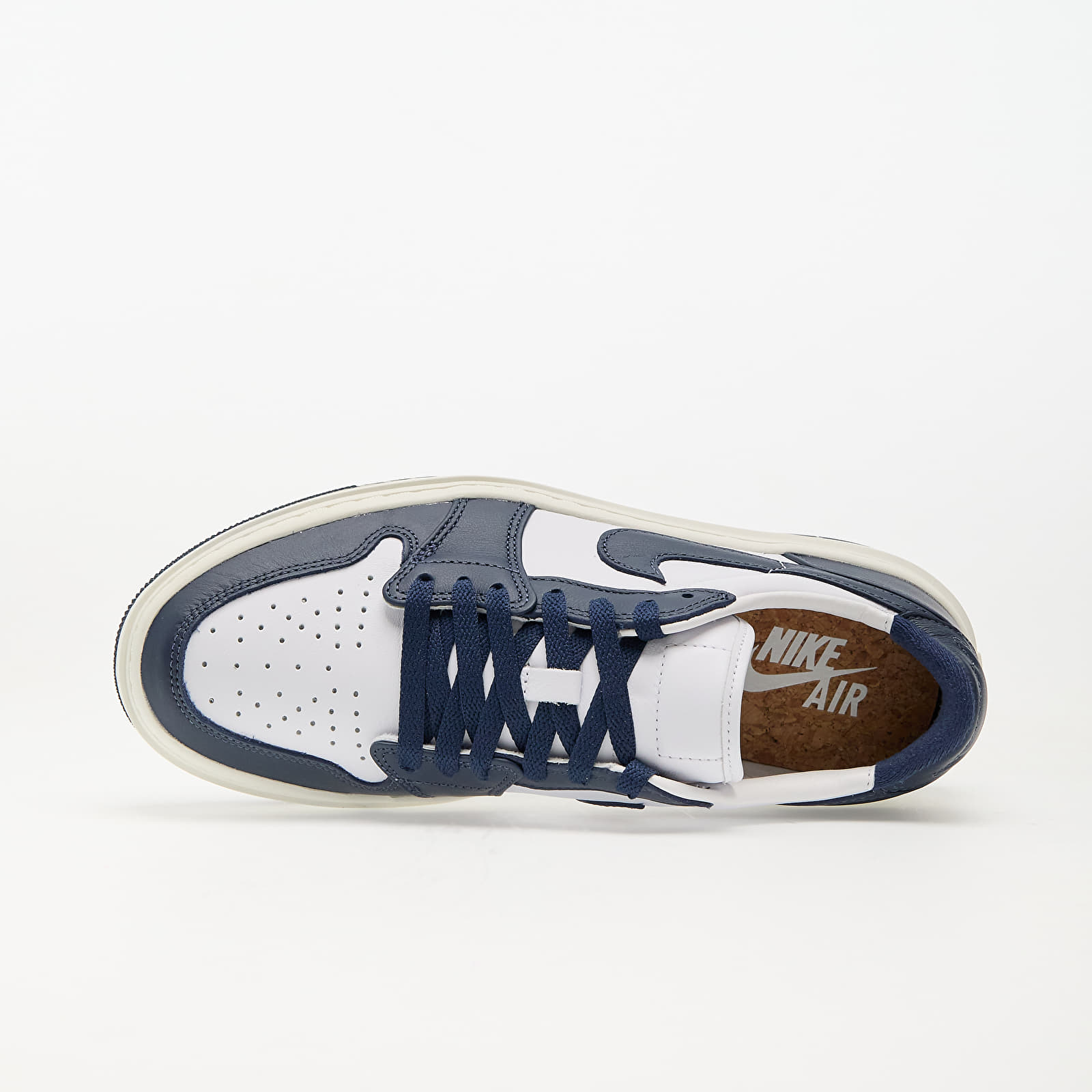 Frauen Air Jordan 1 Elevate Low White/ Midnight Navy-Sail