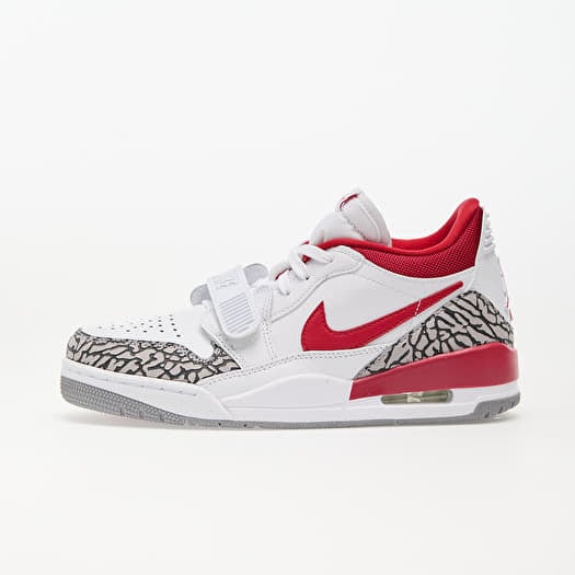 Air Jordan Legacy 312 Low White/ Gym Red-Cement Grey-Black