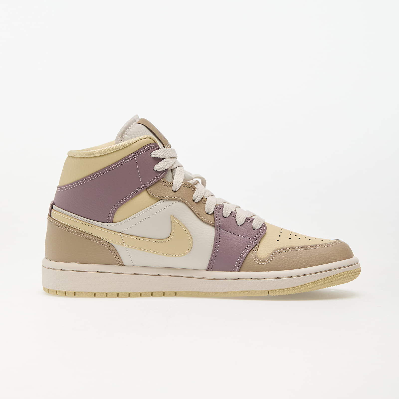 Women's shoes Air Jordan 1 Mid Lt Orewood Brn/ Team Gold-Khaki